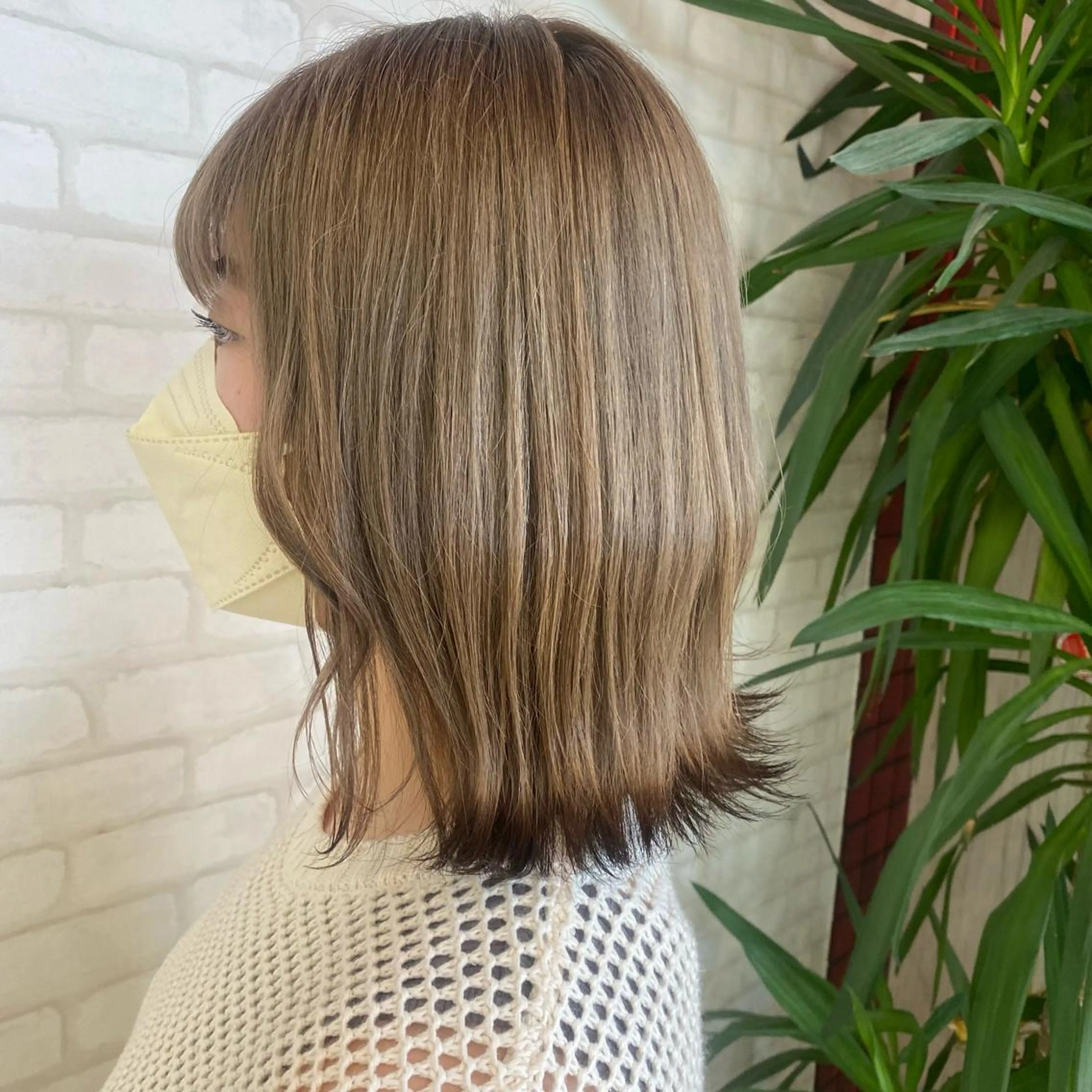 ショート カラー カット ヘアカラー トリートメント ノンダメージサロンBonheur銀座並木通り店所属・ULTOWA/銀座 ERIのヘアスタイル