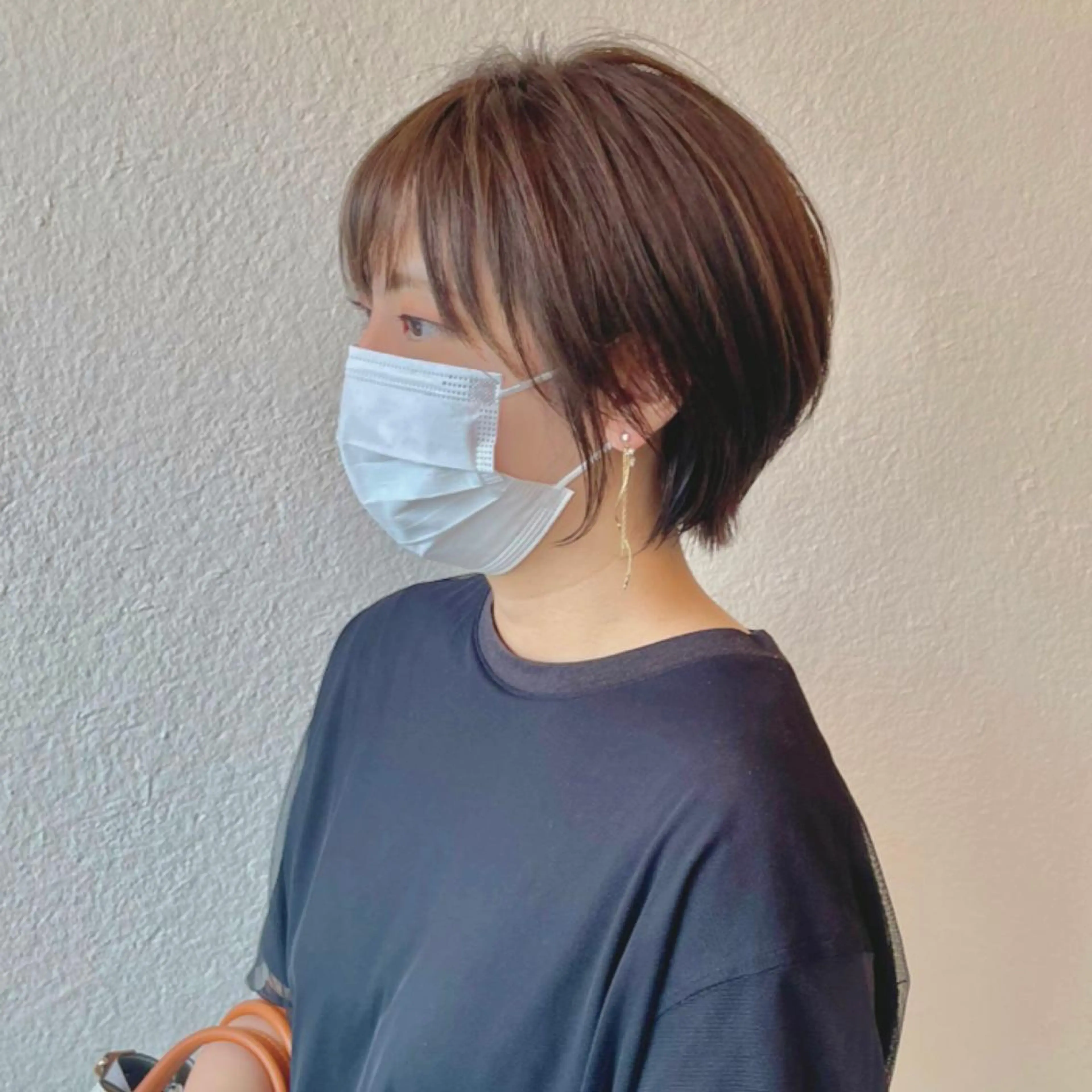 ショート カラー ベージュカラー ショートヘア カット ヘアカラー トリートメント エターナル所属・髪質改善特化 谷口祐綺のヘアスタイル