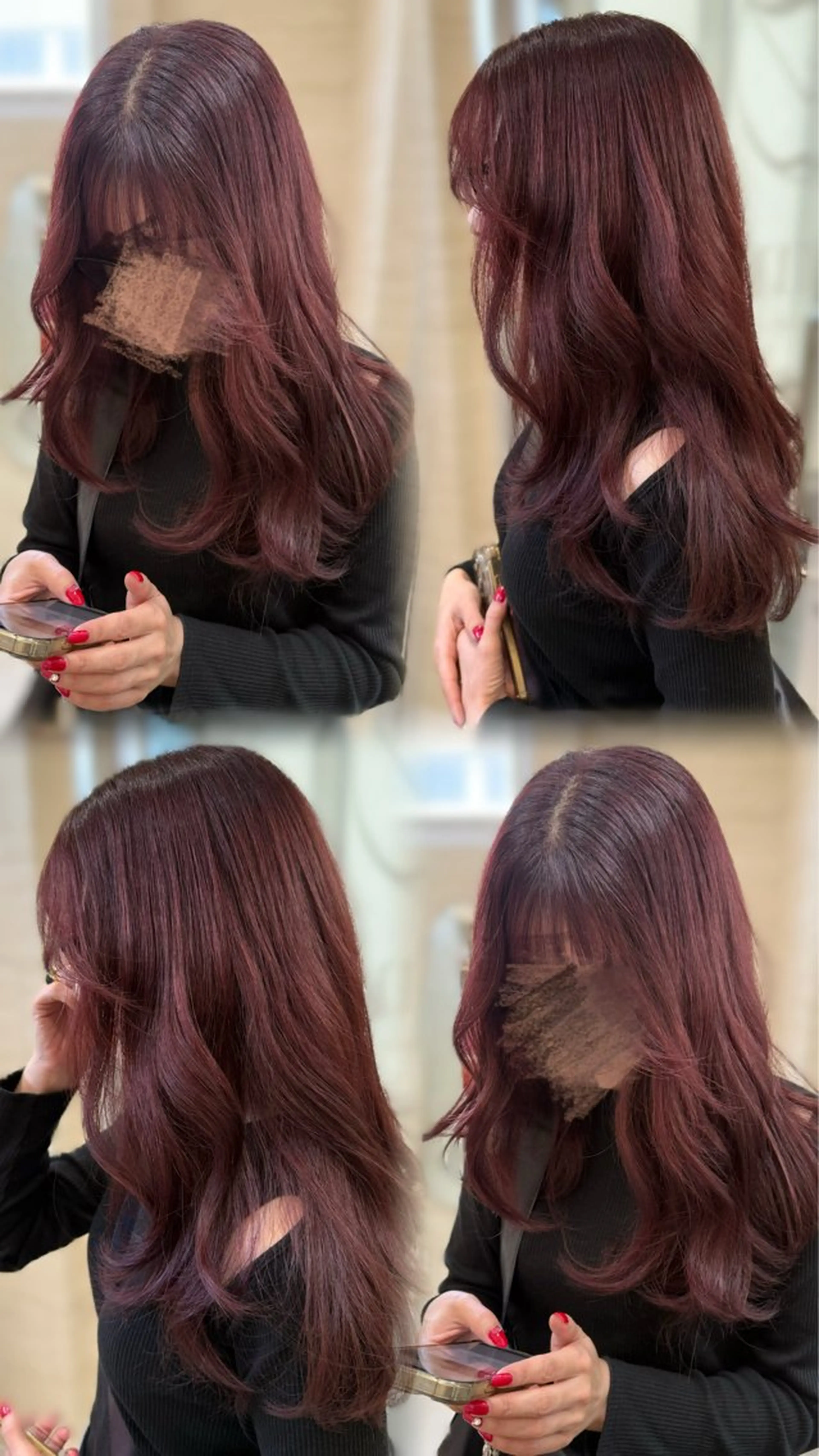 ロング カット ヘアカラー トリートメント Zina 熊本店 ワンホン/Juranのヘアスタイル