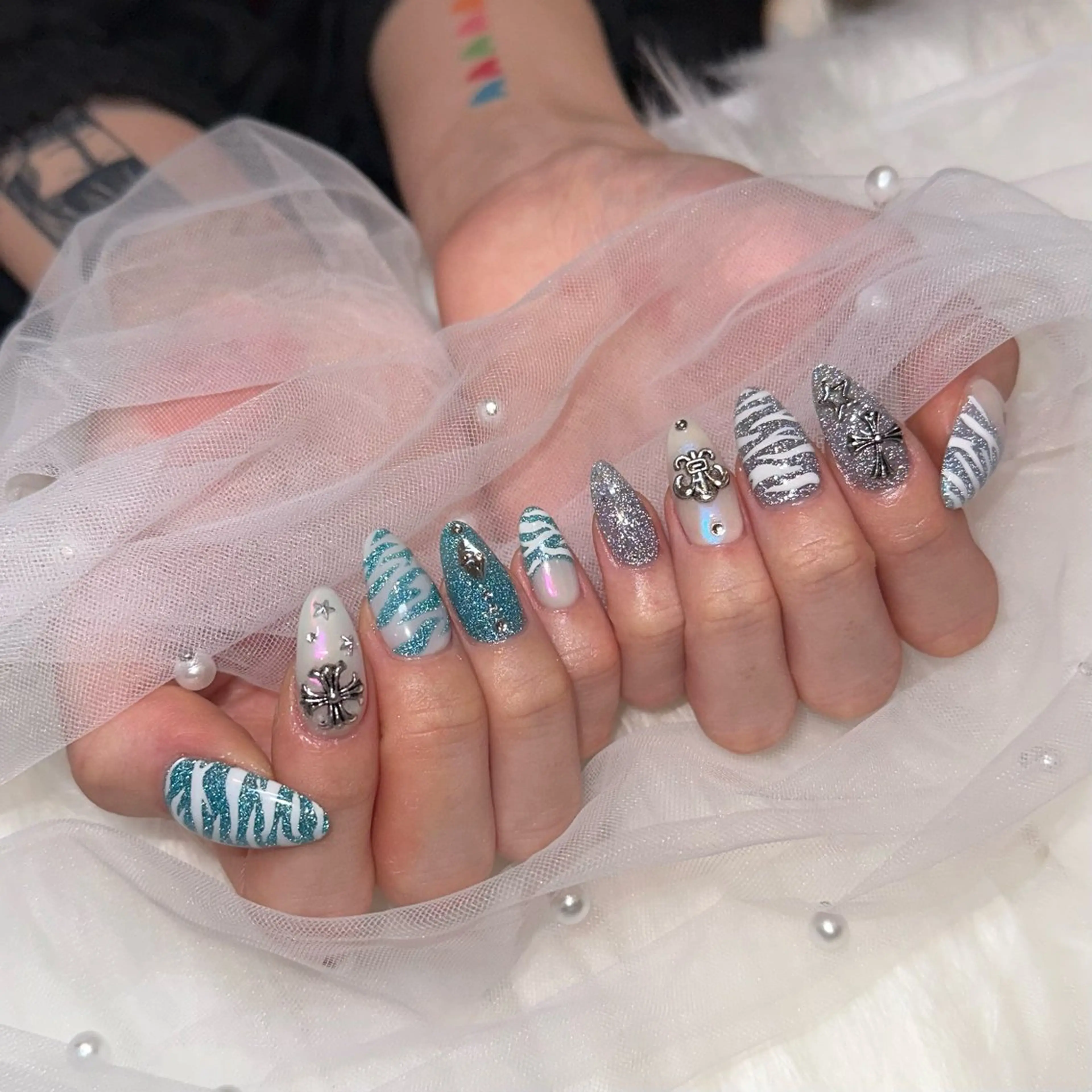 ネイル ハンドネイル She nail studio 原宿店所属・いいだえみ ୨୧ᵕ̤ᴗᵕ̤)のネイルデザイン