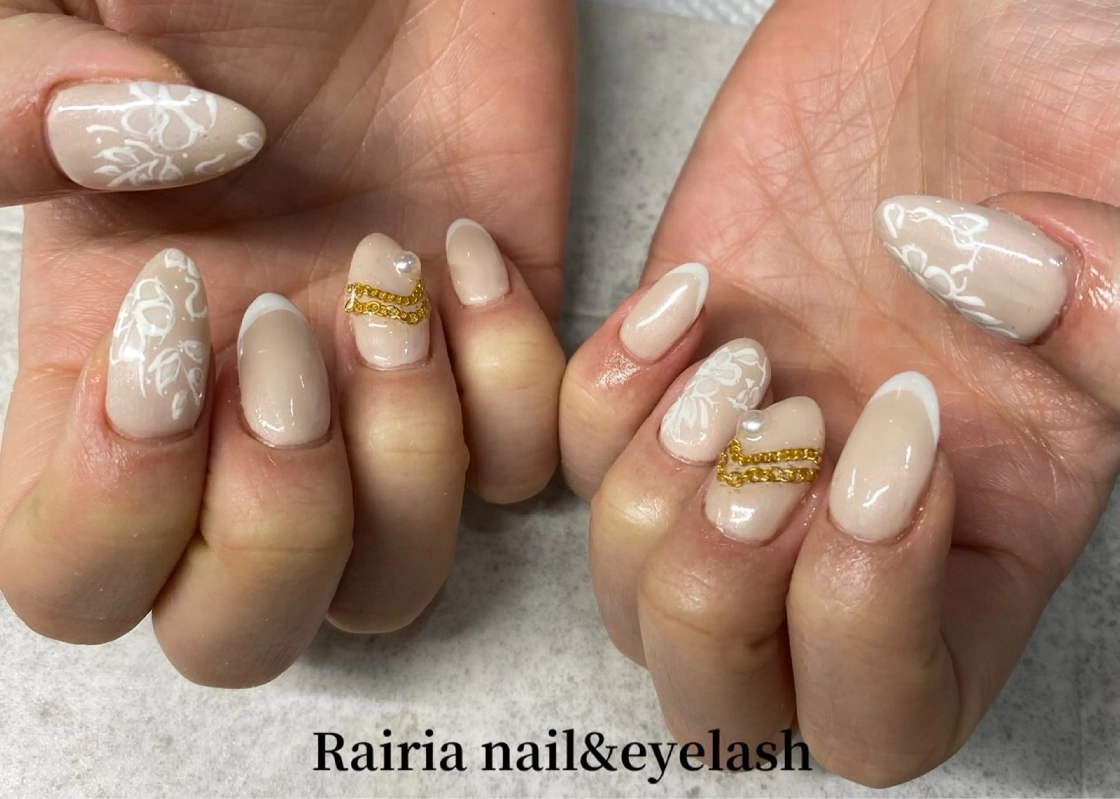 ネイル ハンドネイル Rairia nail&eyelash 小岩店所属・Rairianail MIYUのネイルデザイン