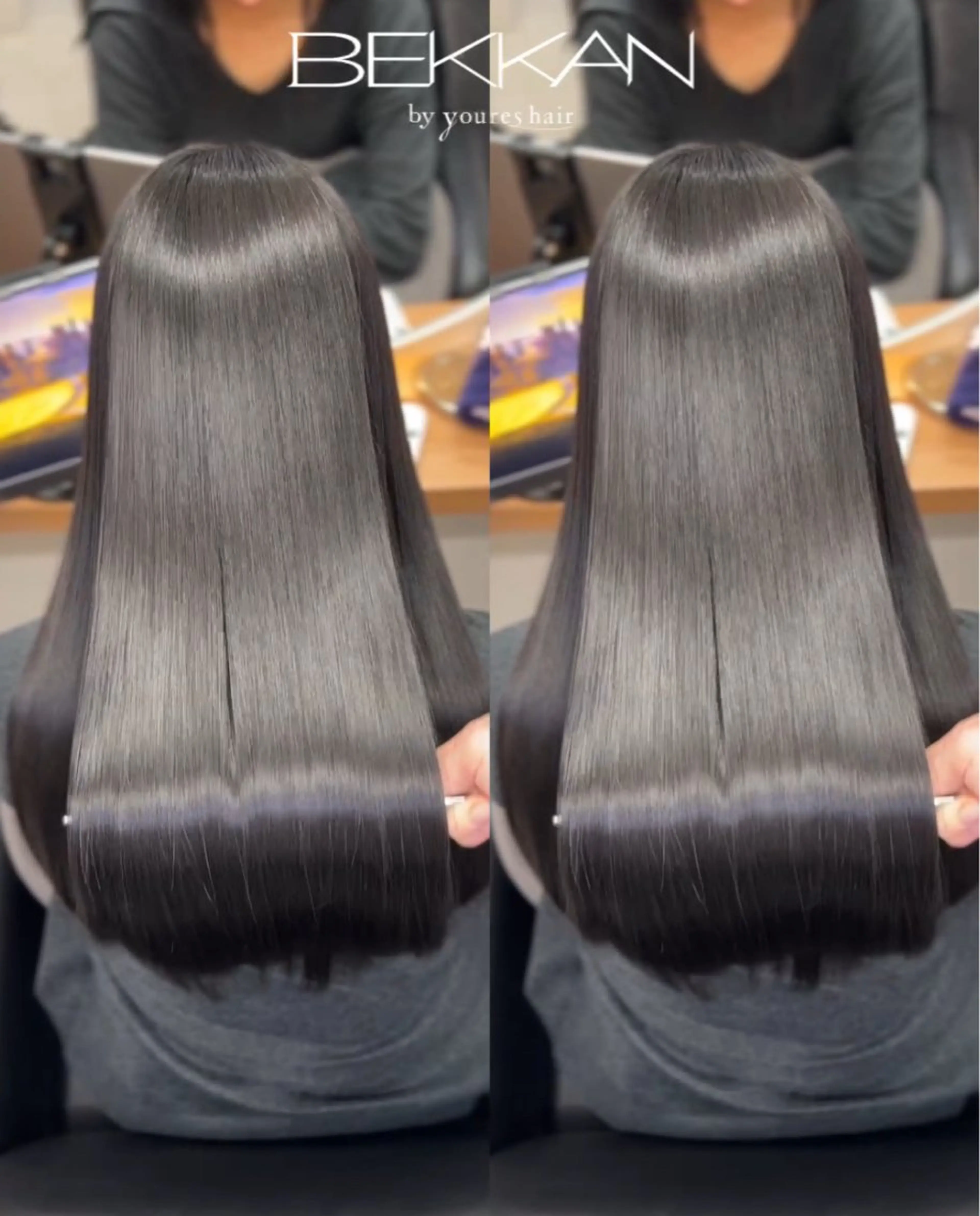 ロング カラー 髪質改善 縮毛矯正 BEKKAN by youres hair所属・当日予約OK⭕️ 佐藤太一のヘアスタイル