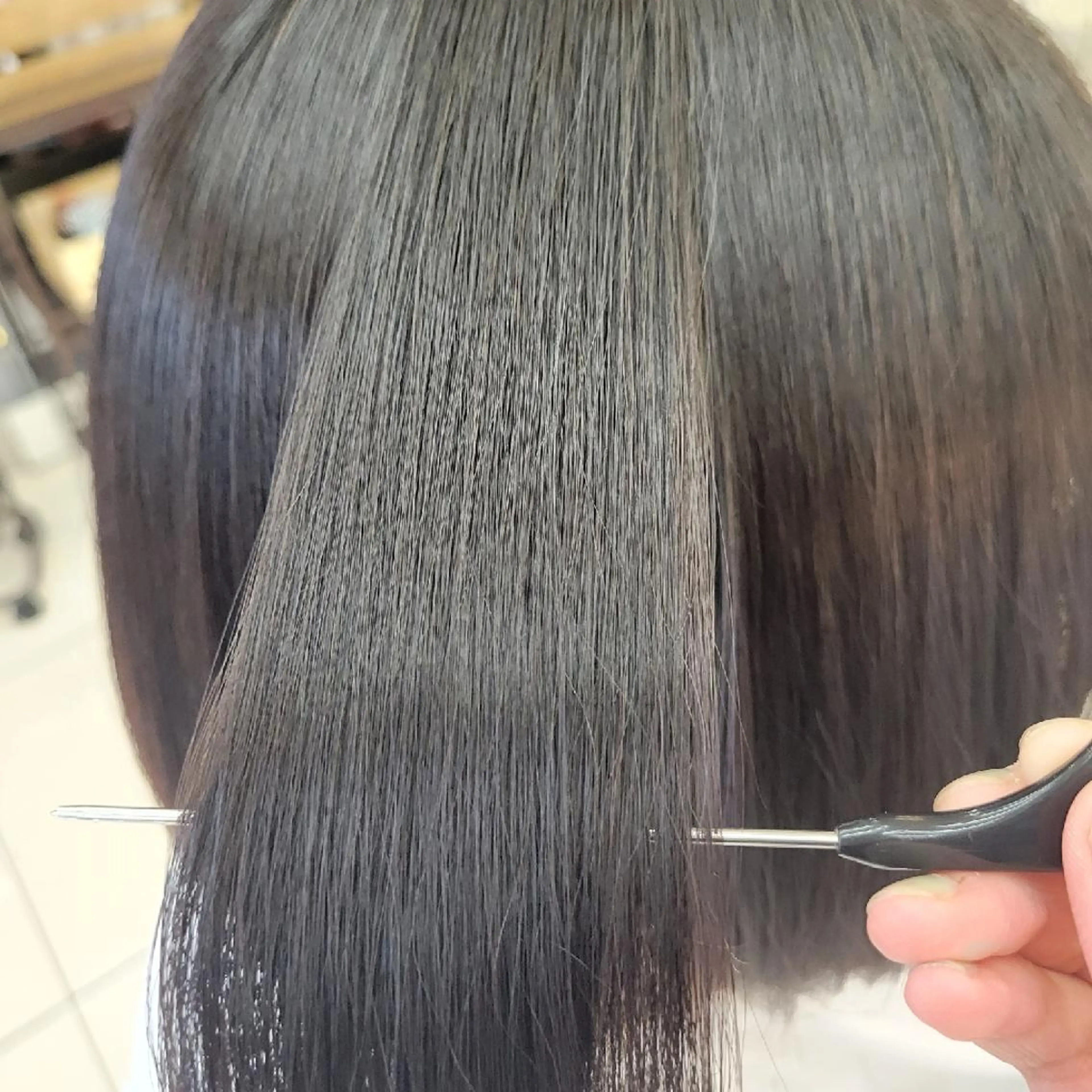 ミディアム カラー ママ美容師まつげ 🤍まき🤍のヘアスタイル