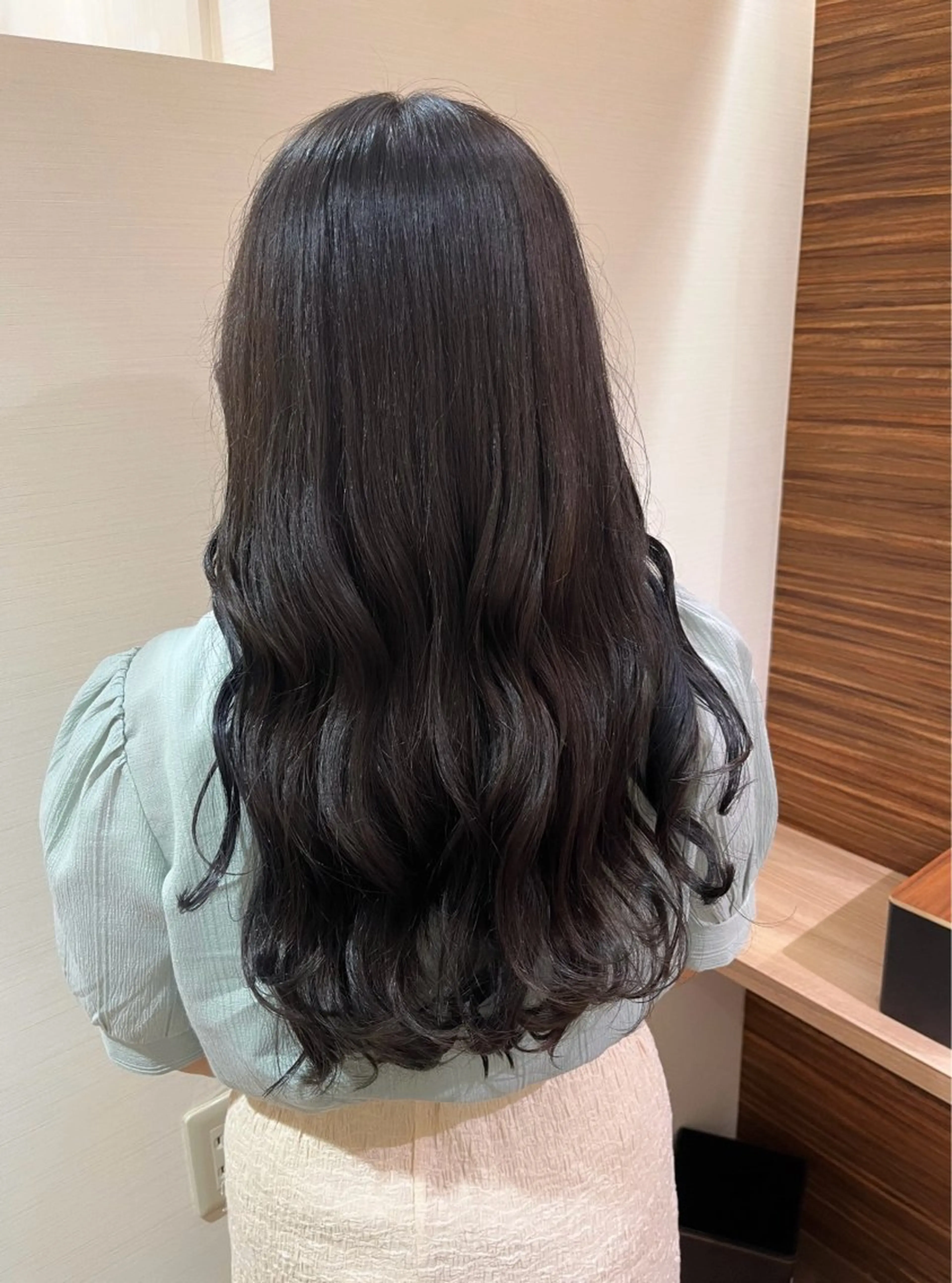 ロング カラー ヘアアレンジ カット ヘアカラー トリートメント ヘッドスパ 久保田 あやねのヘアスタイル