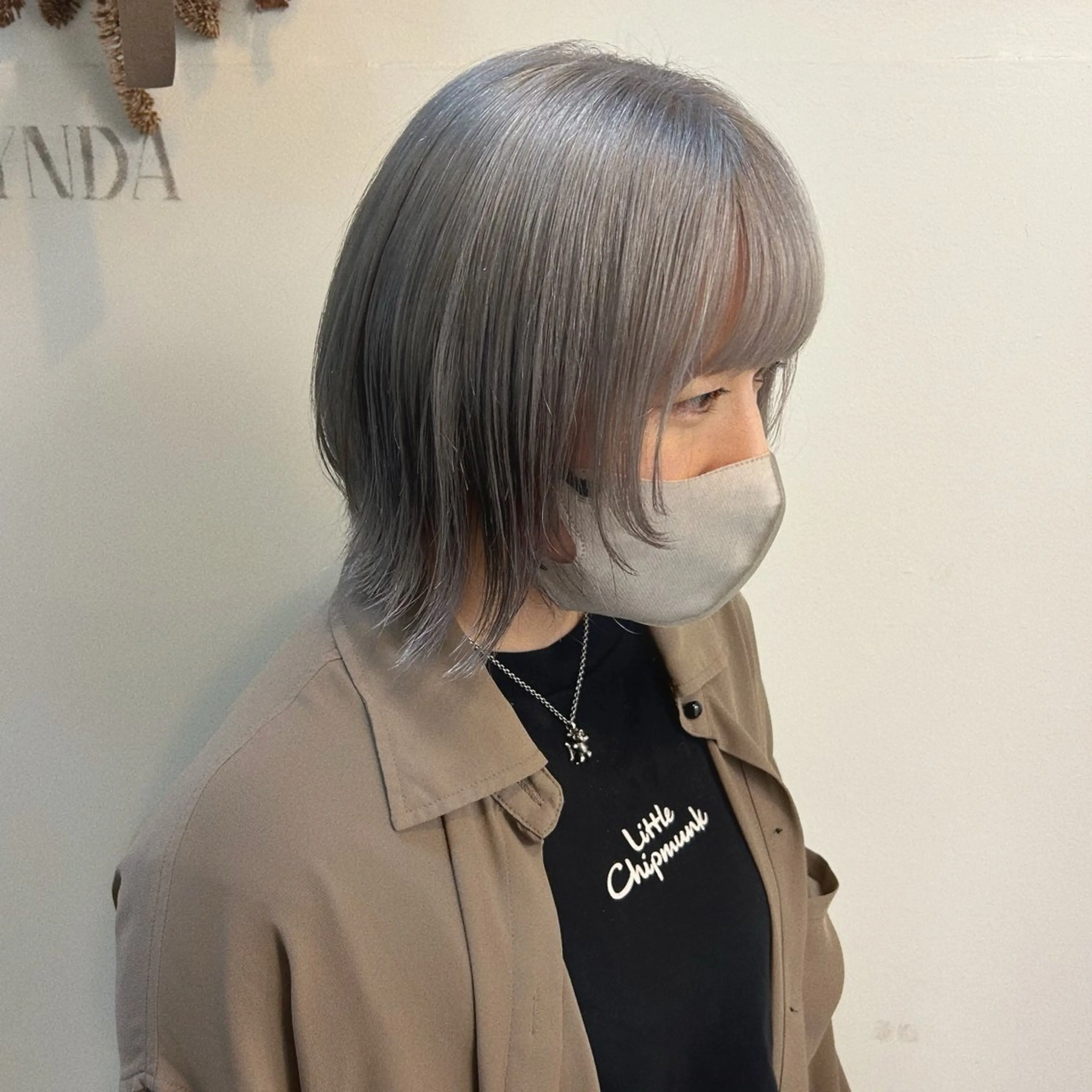 ミディアム レイヤーカット カット mm所属・レイヤーボブ Asukaのヘアスタイル