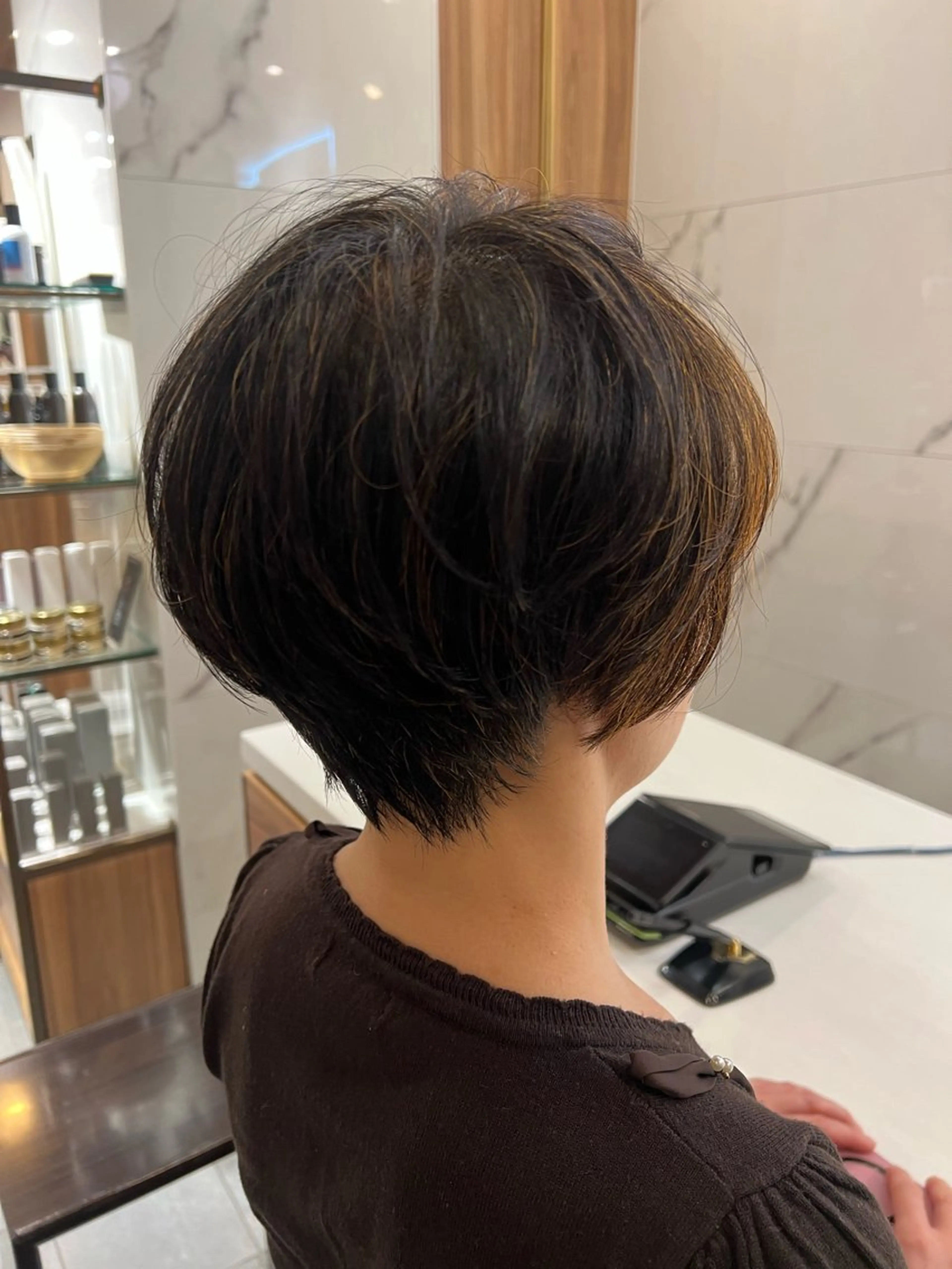 ショート 村中 逸紀のヘアスタイル