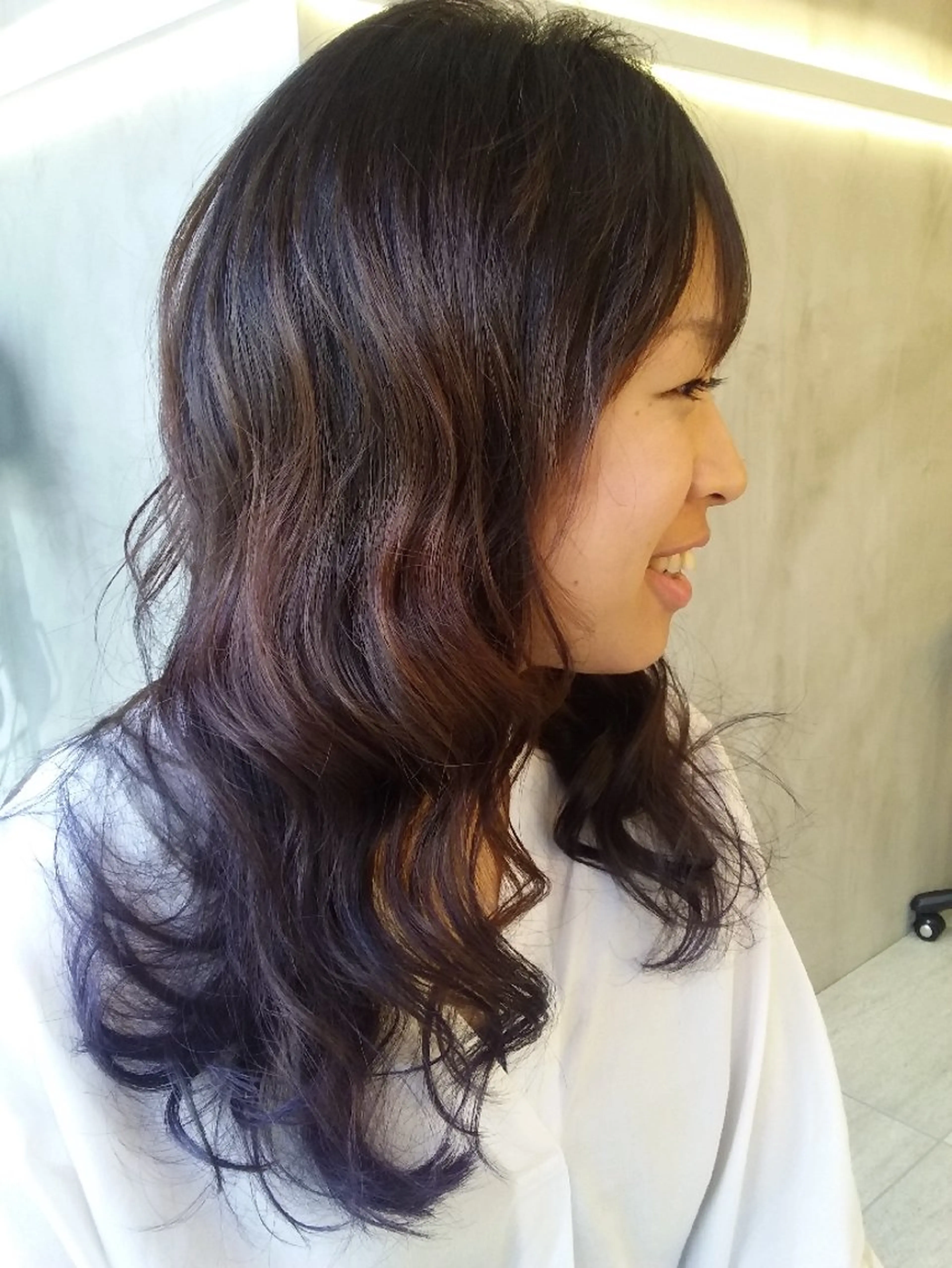 ロング カット ヘアカラー トリートメント LE'CIEL所属・前田 あきひろのヘアスタイル