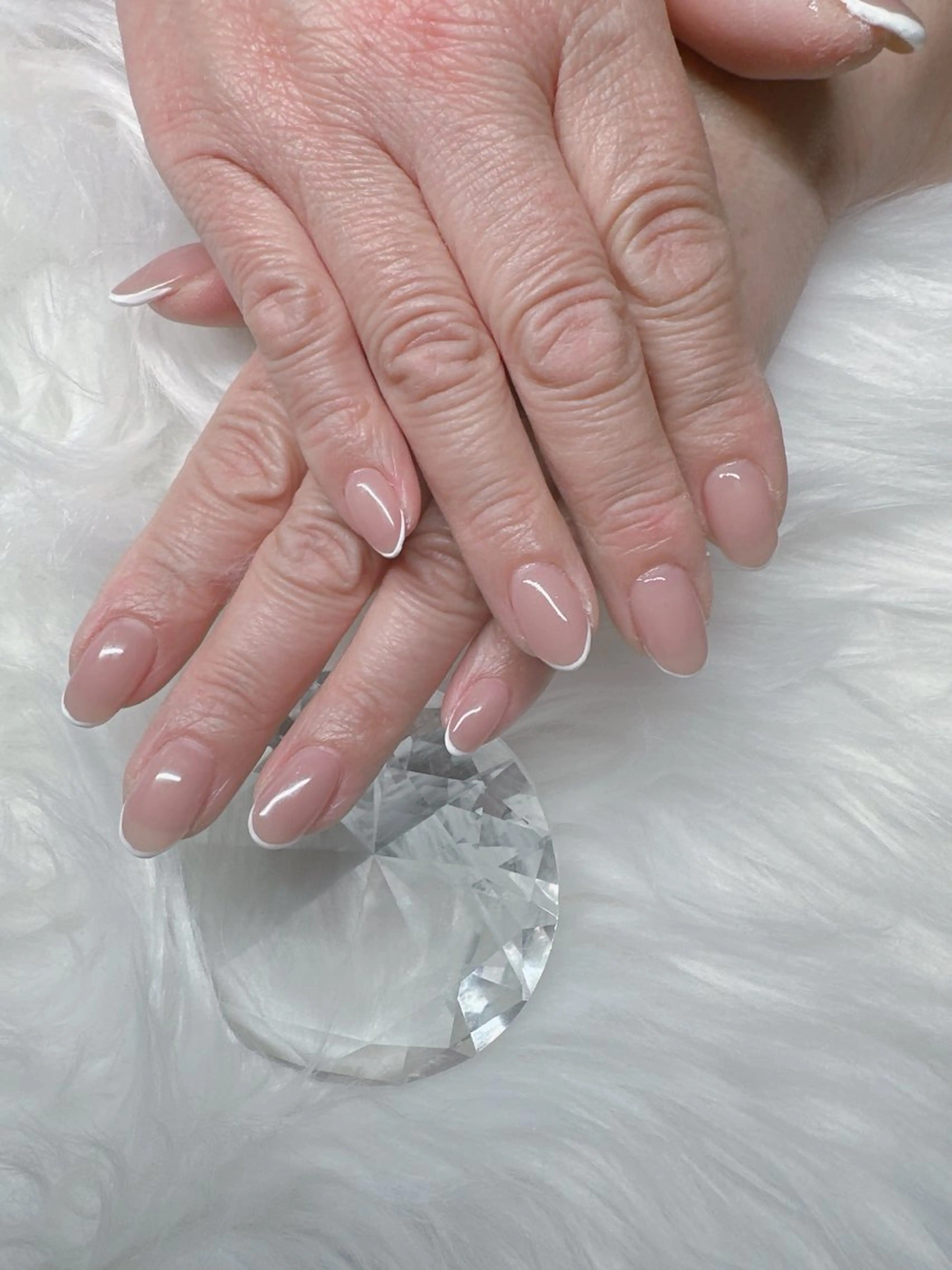 ネイル フレンチネイル ハンドネイル I satomiのネイルデザイン