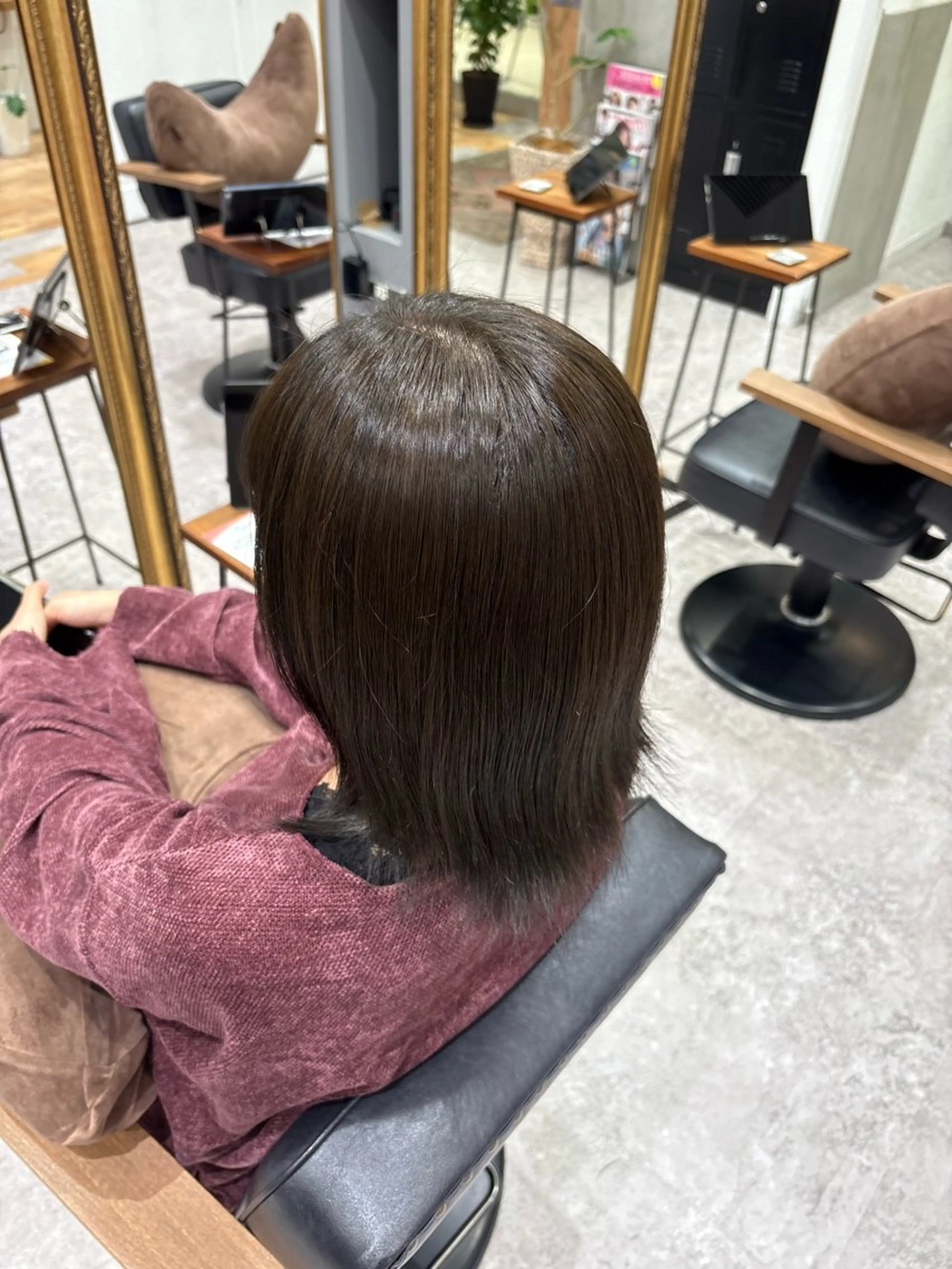 カラー ヘアカラー トリートメント 透明感カラー/ダブル カラー/MAI🎀のヘアスタイル