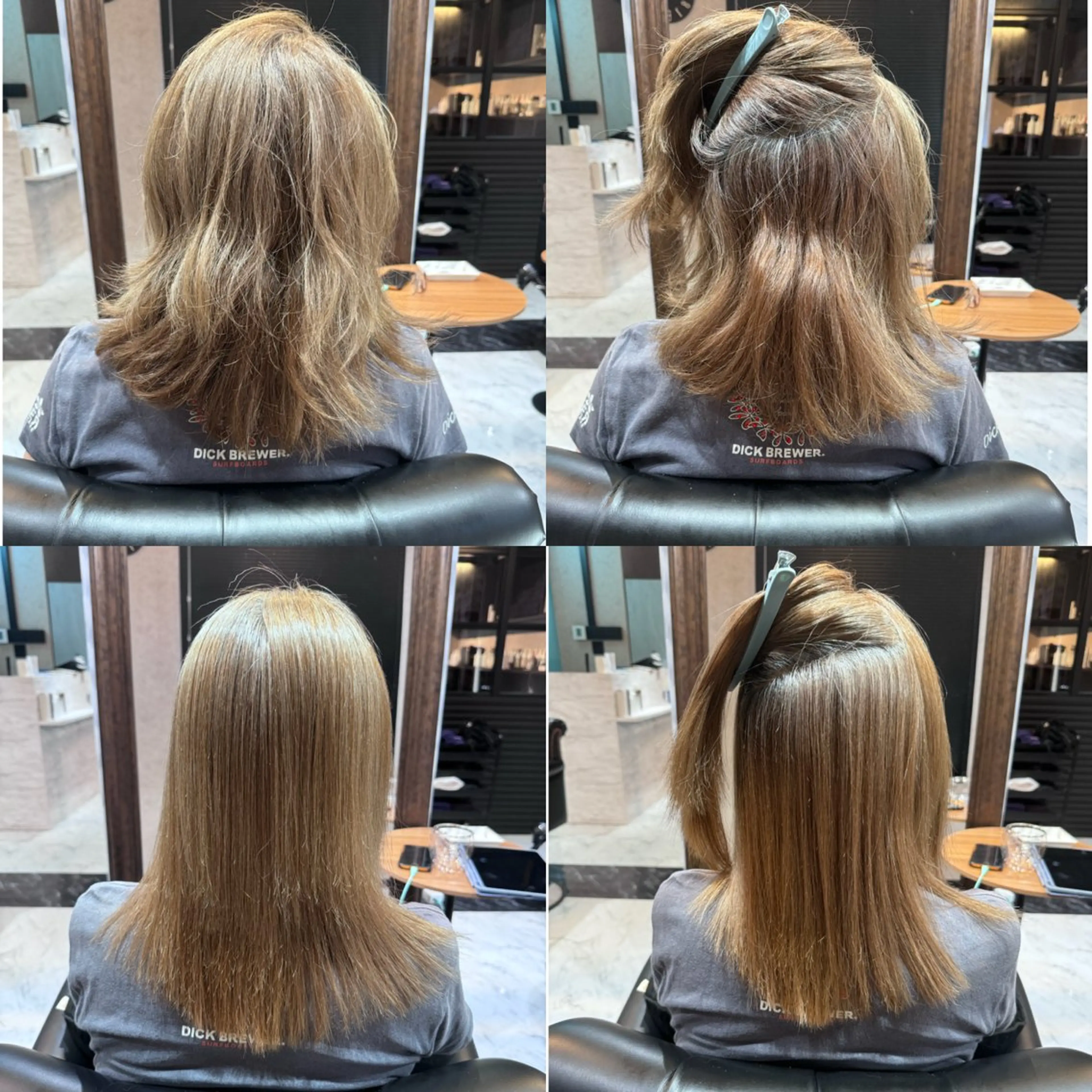 ミディアム 縮毛矯正 LuanaTOKYO 都築佑汰のヘアスタイル