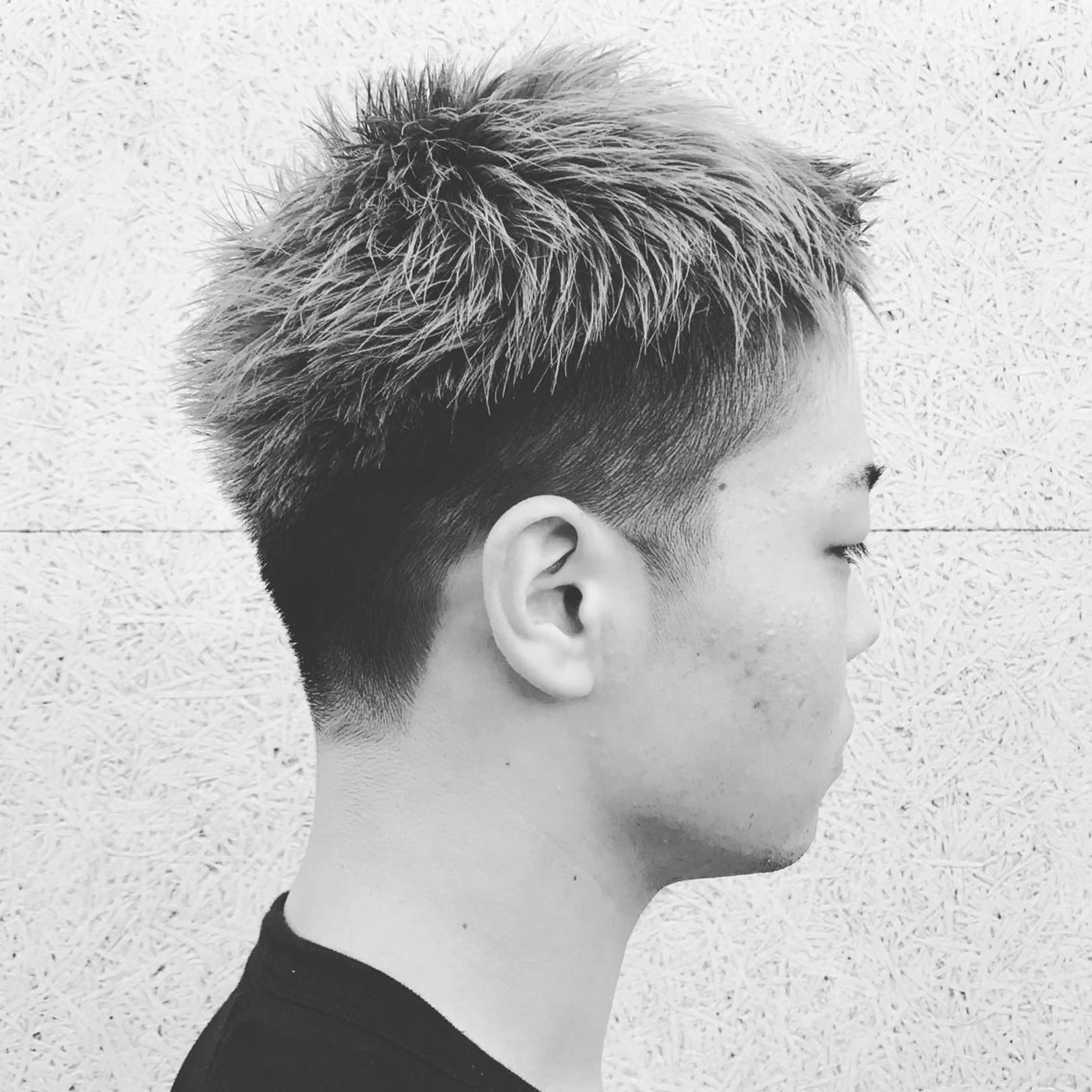 ショート メンズ フェードカット ショートヘア カット ✂︎ウルフ・ショート ✂︎MIKUNIのヘアスタイル