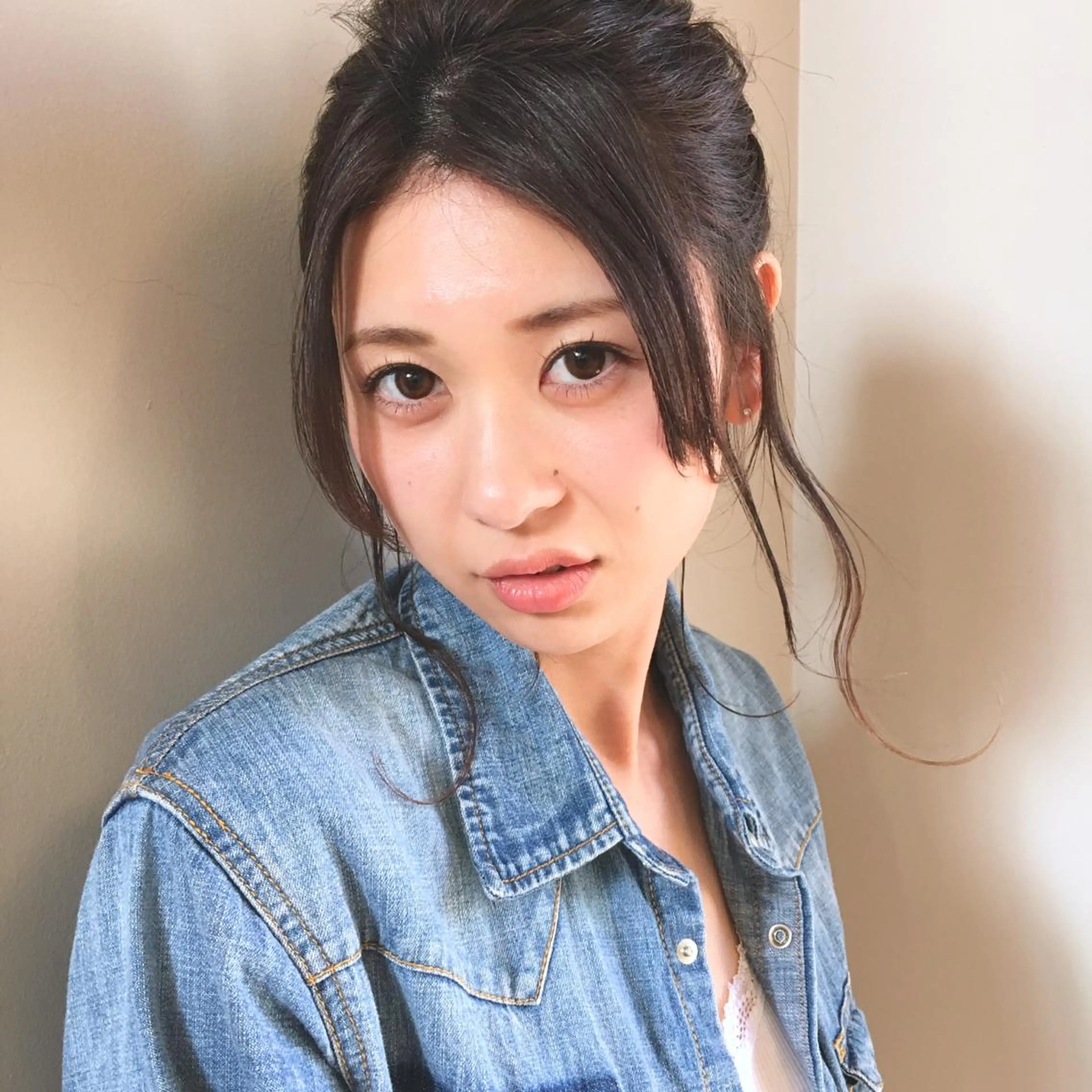 セミロング カラー ヘアアレンジ 上川 美幸のヘアスタイル