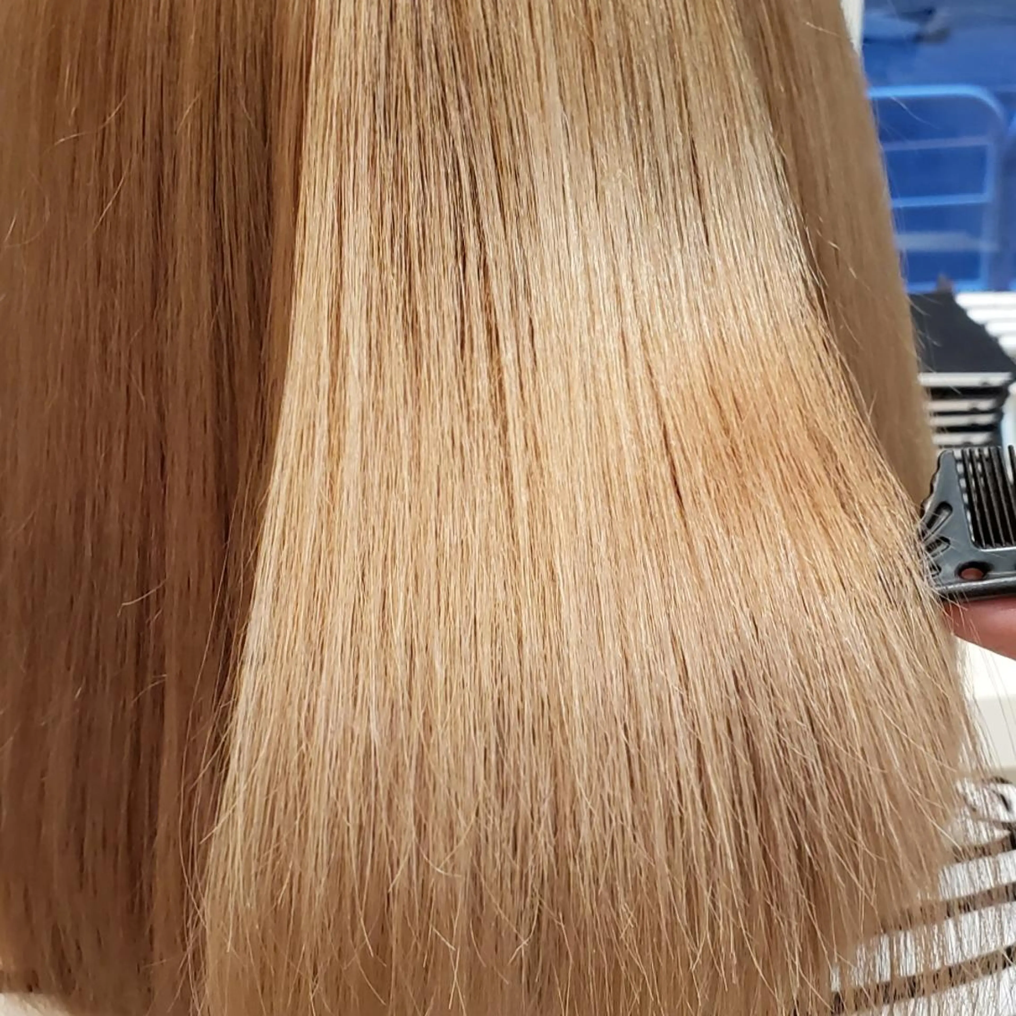 ミディアム 縮毛矯正 韓国レイヤー/髪質 改善カラー/れんのヘアスタイル