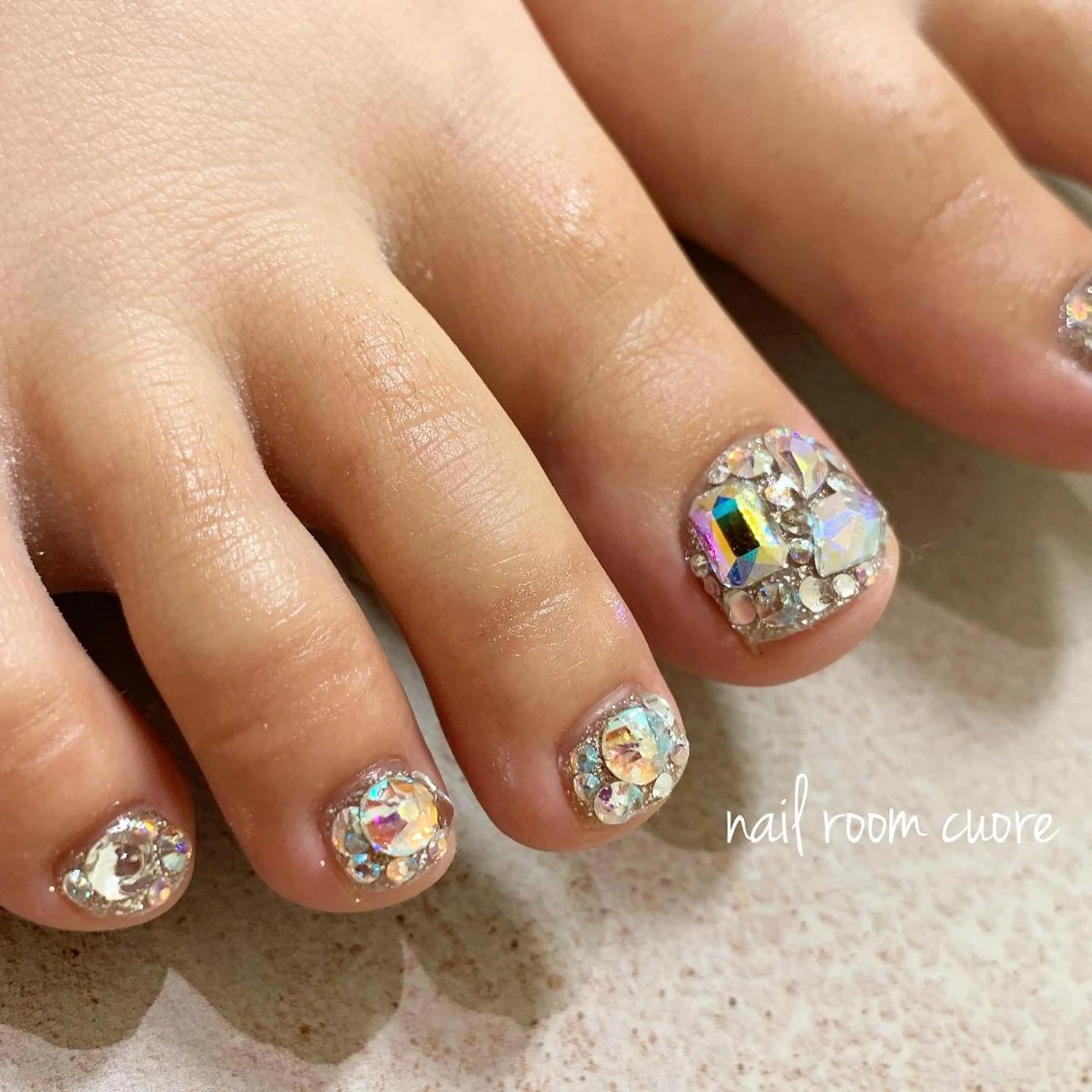 ネイル フットネイル nail room  cuore所属・松尾 典子のネイルデザイン