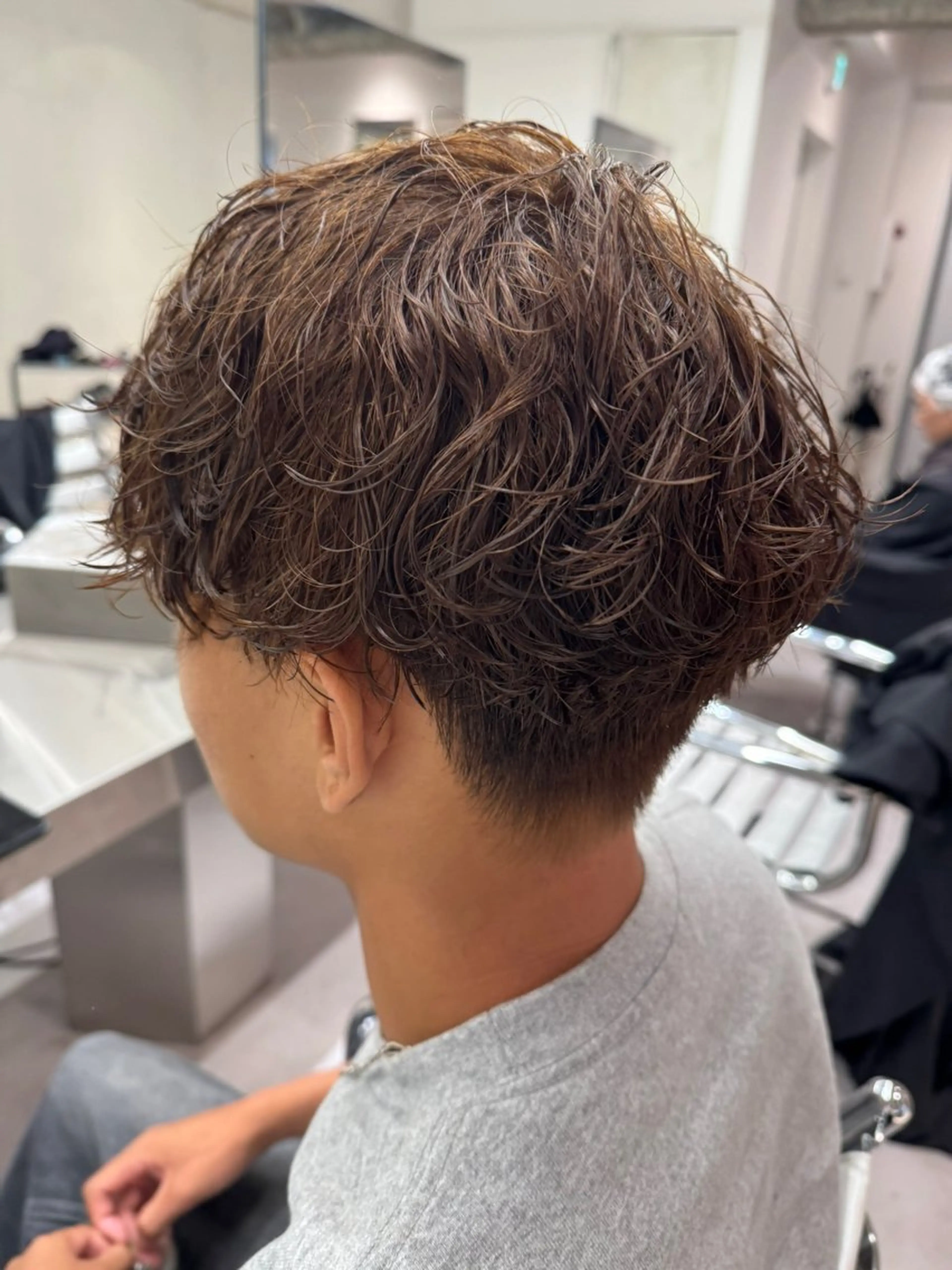 パーマ メンズ メンズパーマ ブリーチ/パーマ特化 片平和寿のヘアスタイル