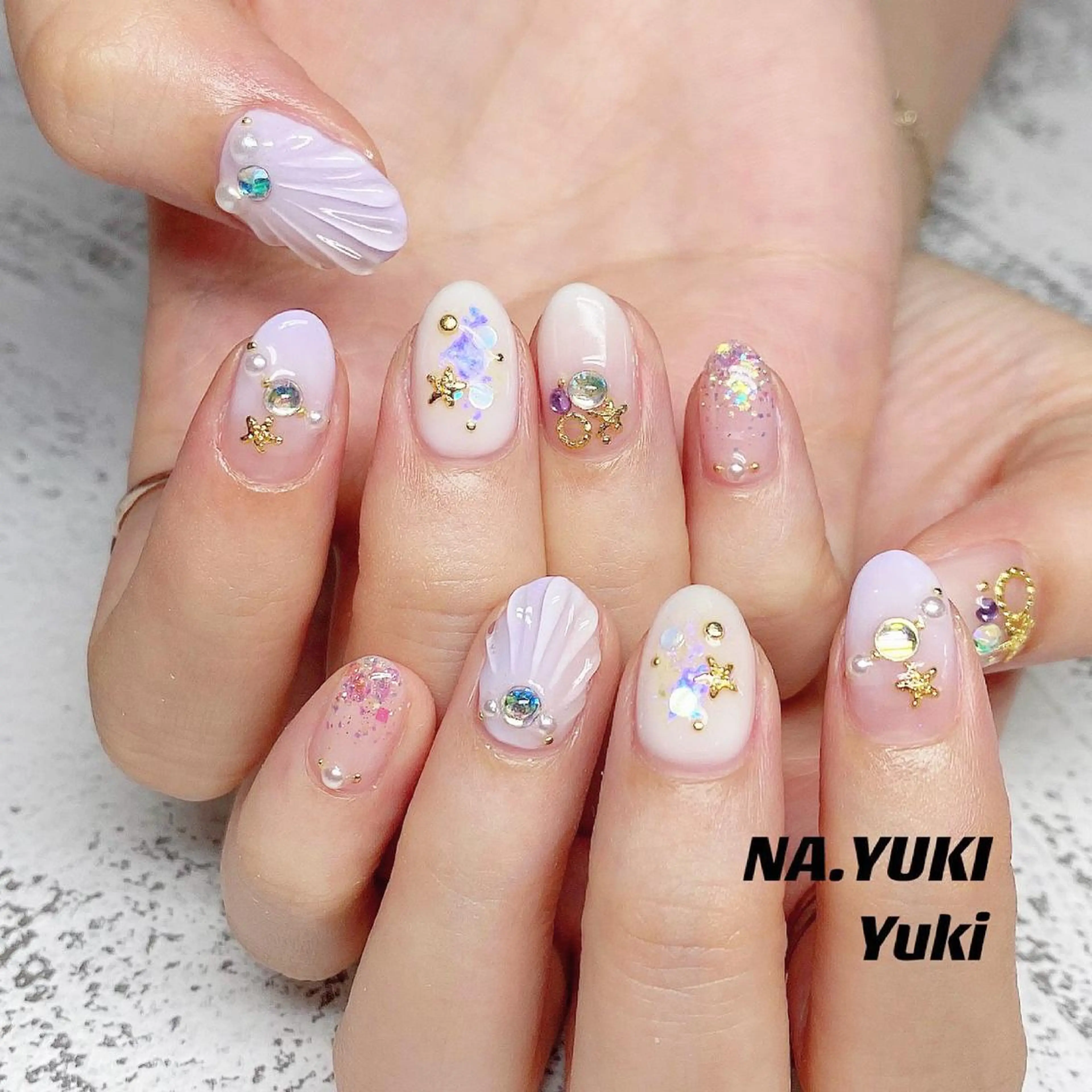 ネイル ハンドネイル ハンドケア ナユキNA.YUKI 池袋店のネイルデザイン