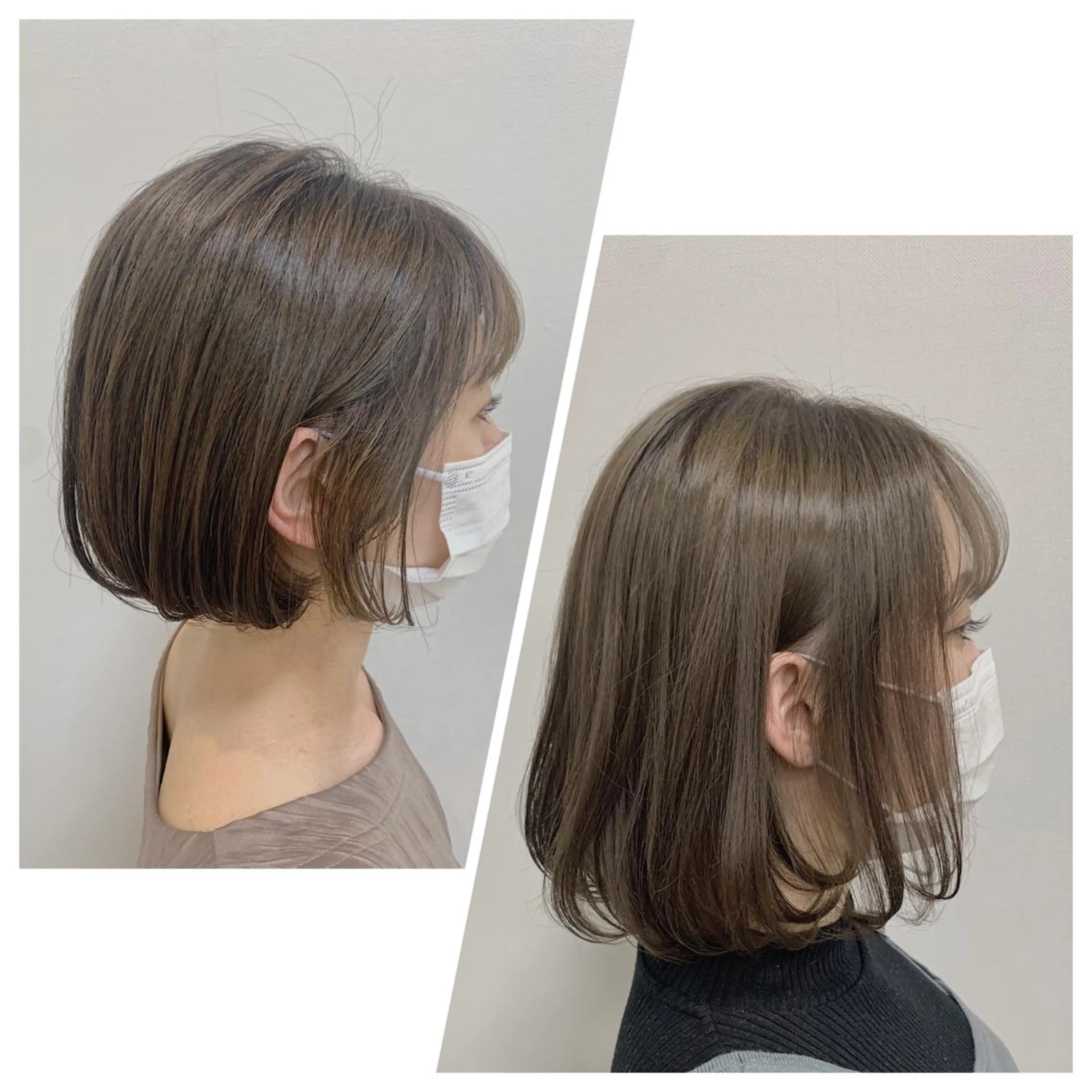 ショート カット ヘアカラー 頭皮×髪質改善 ミディアム🔹中村のヘアスタイル