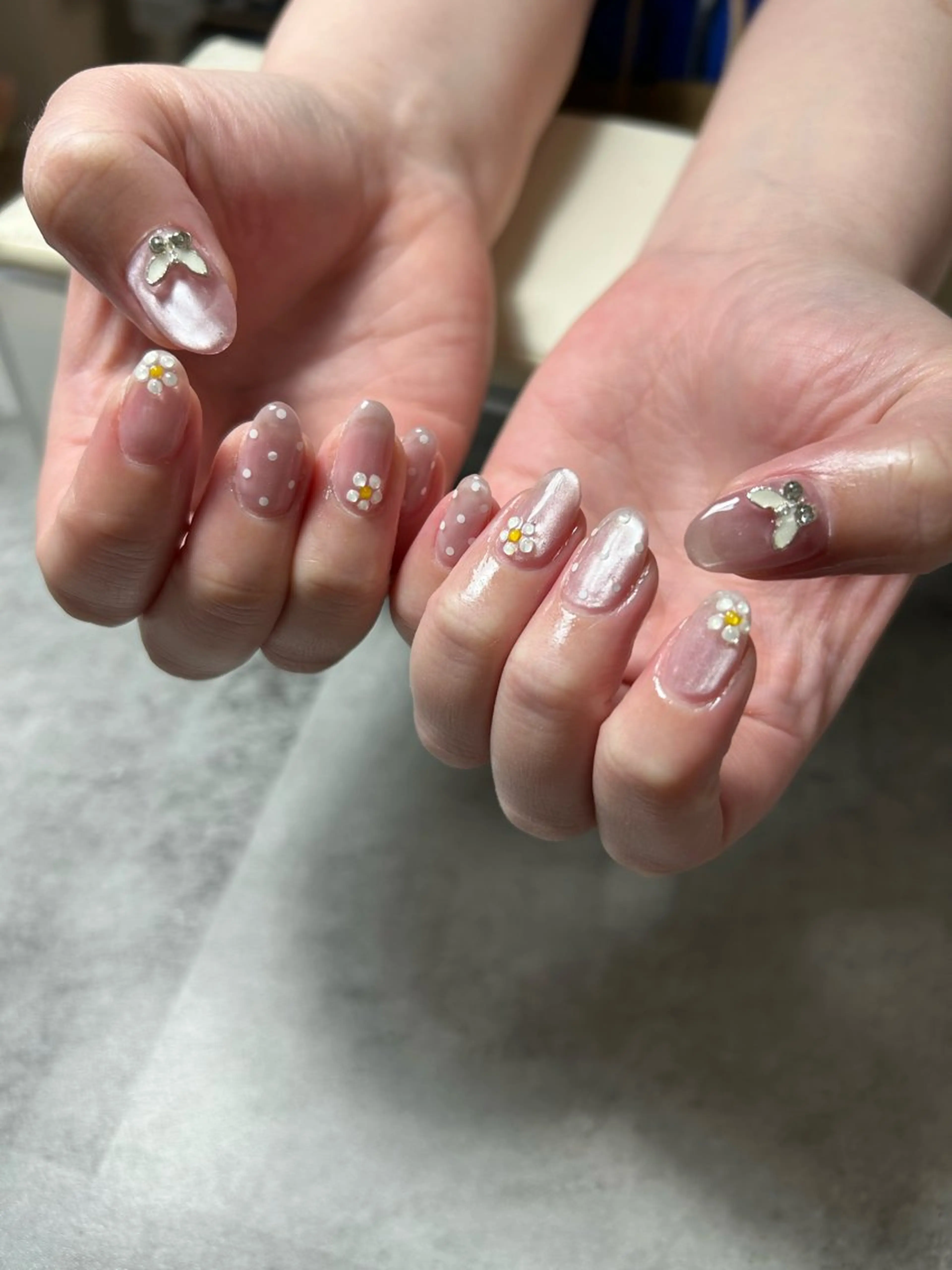 ネイル ハンドネイル Comet. Mahoのネイルデザイン