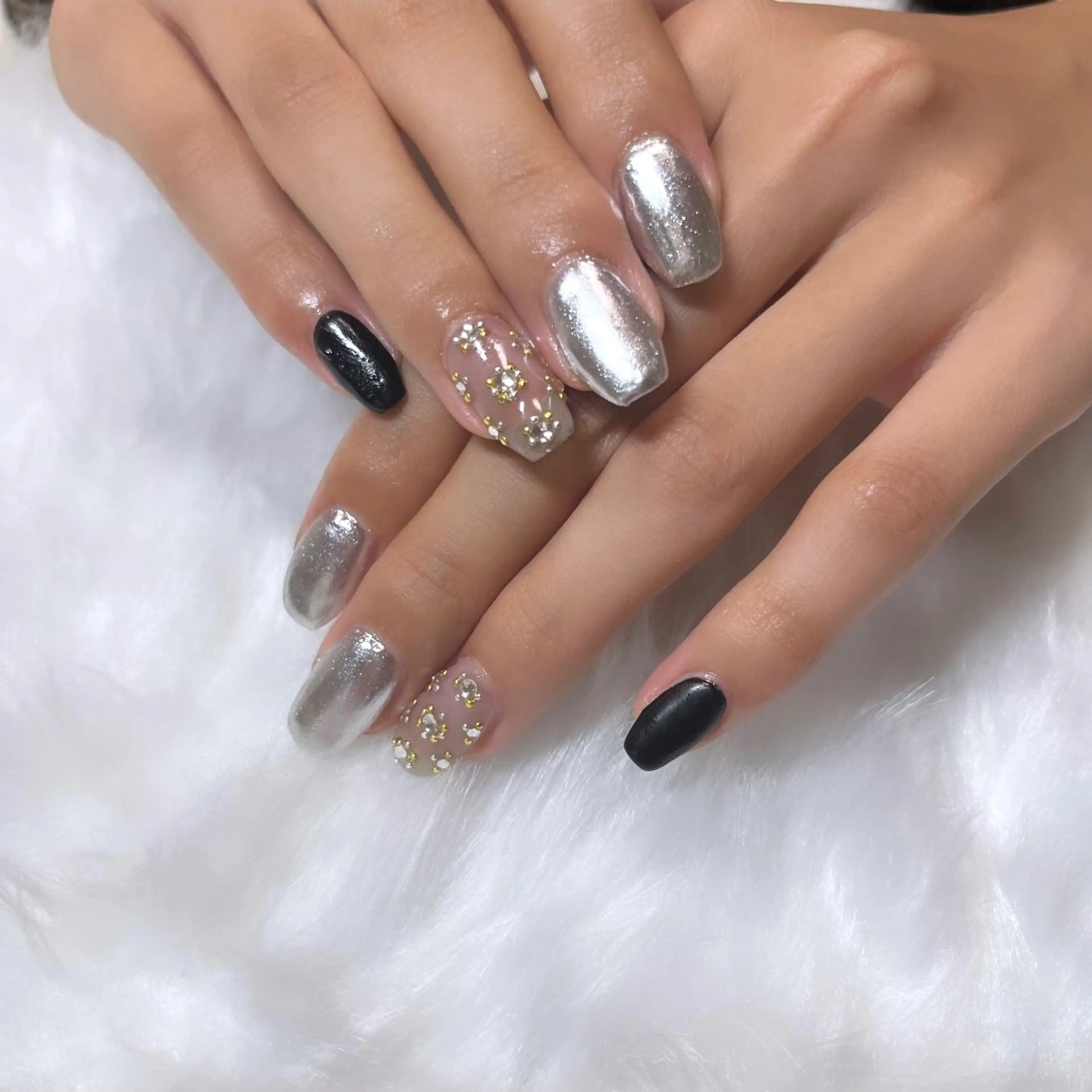 ネイル 持ち込み ハンドネイル nail salon orchidのネイルデザイン
