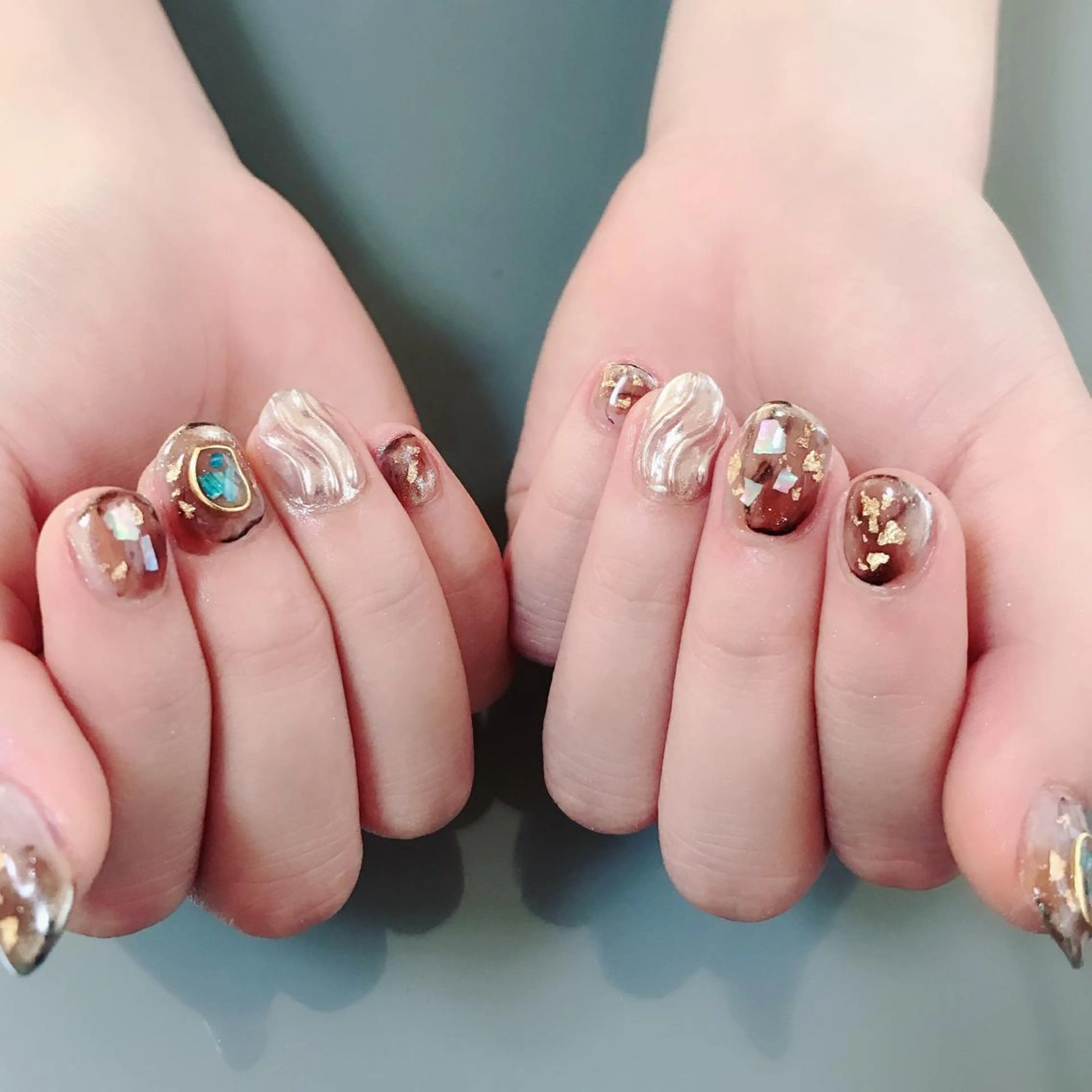 ネイル 持ち込み ハンドネイル Masuko Yasukaのネイルデザイン