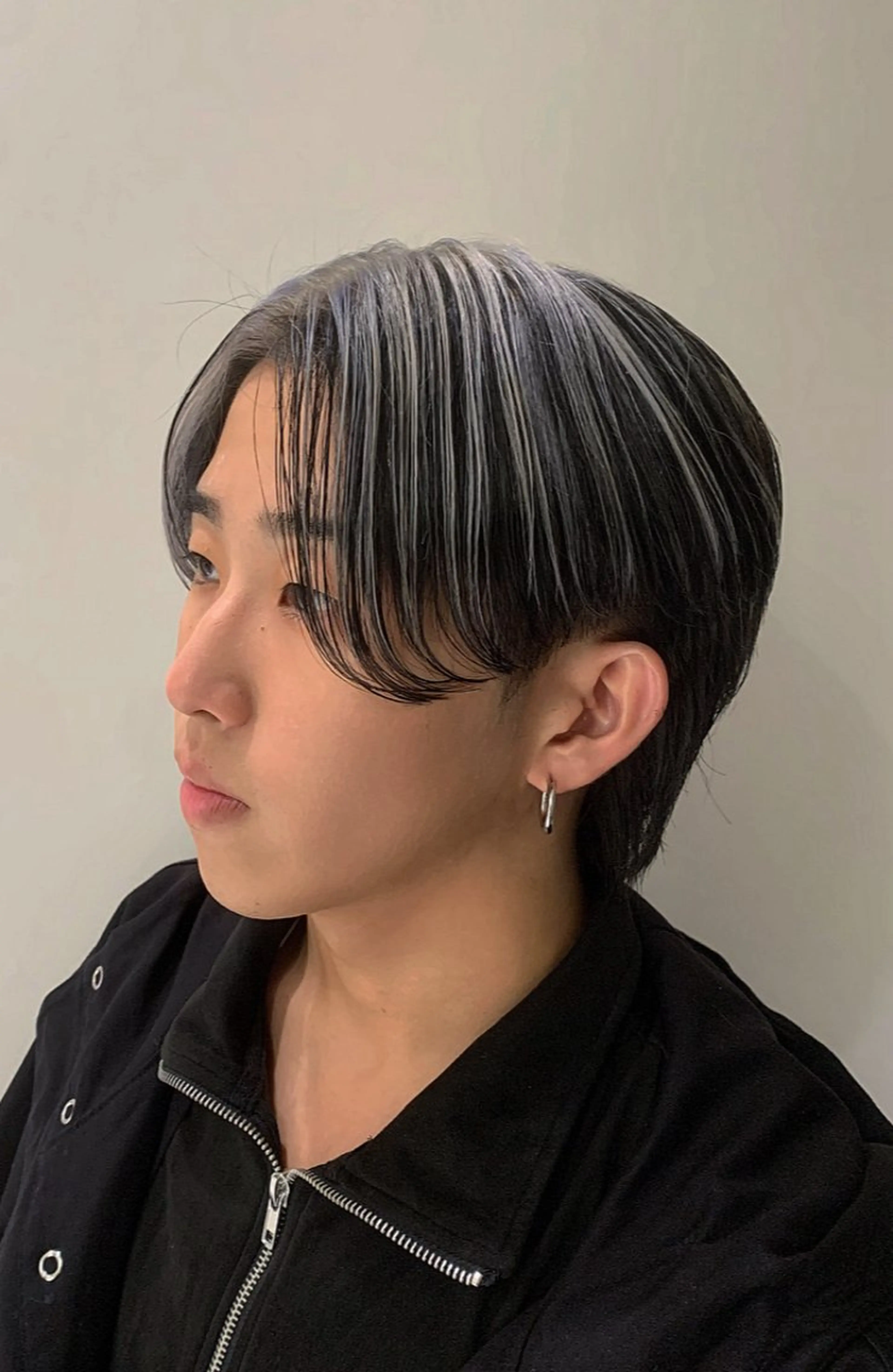 ショート カラー メンズ [渋谷ブリーチ] 玲弥のヘアスタイル
