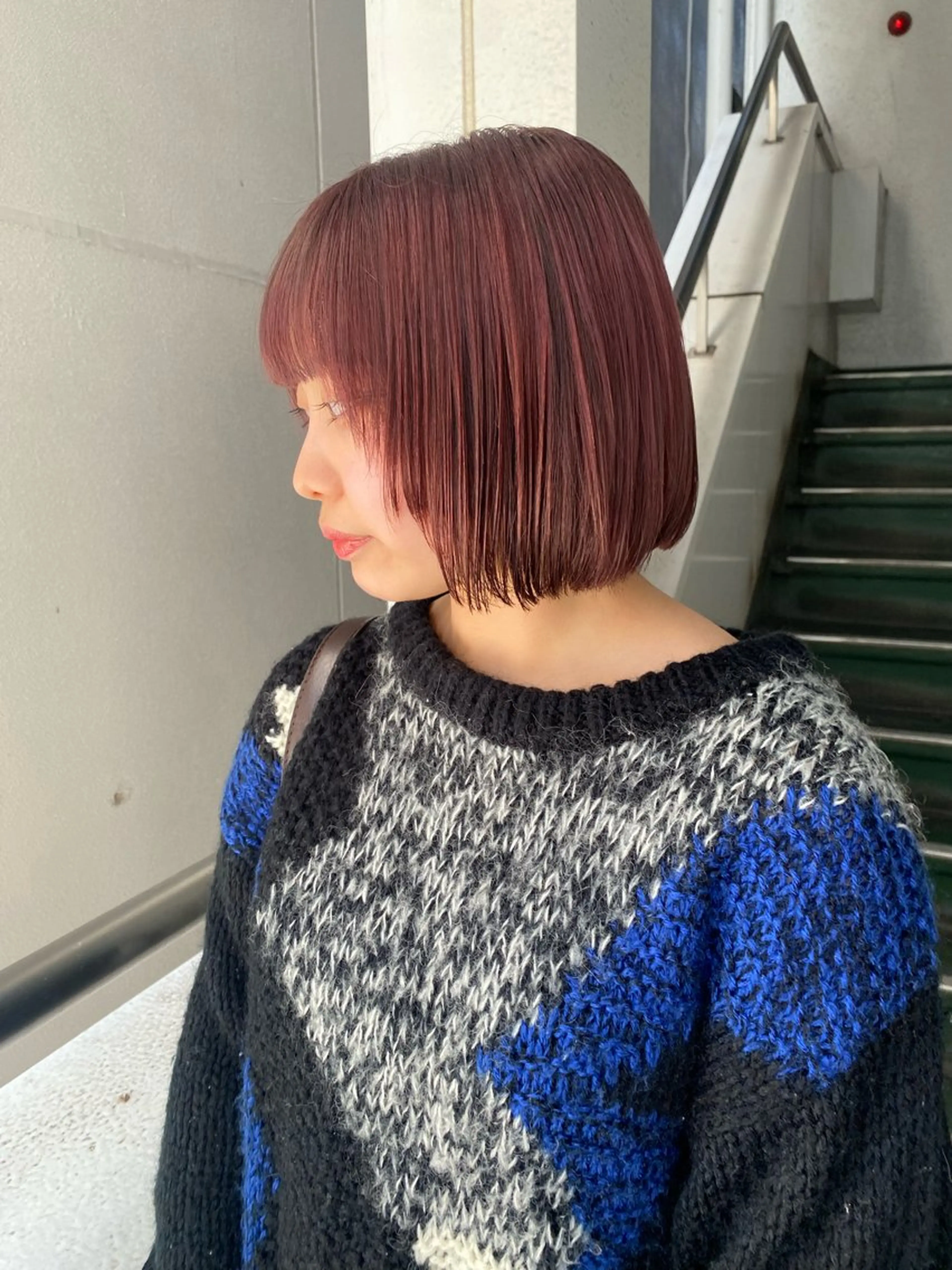 ミディアム カラー yiye 青山所属・無料カットモデル募集 🌱ひょうがのヘアスタイル