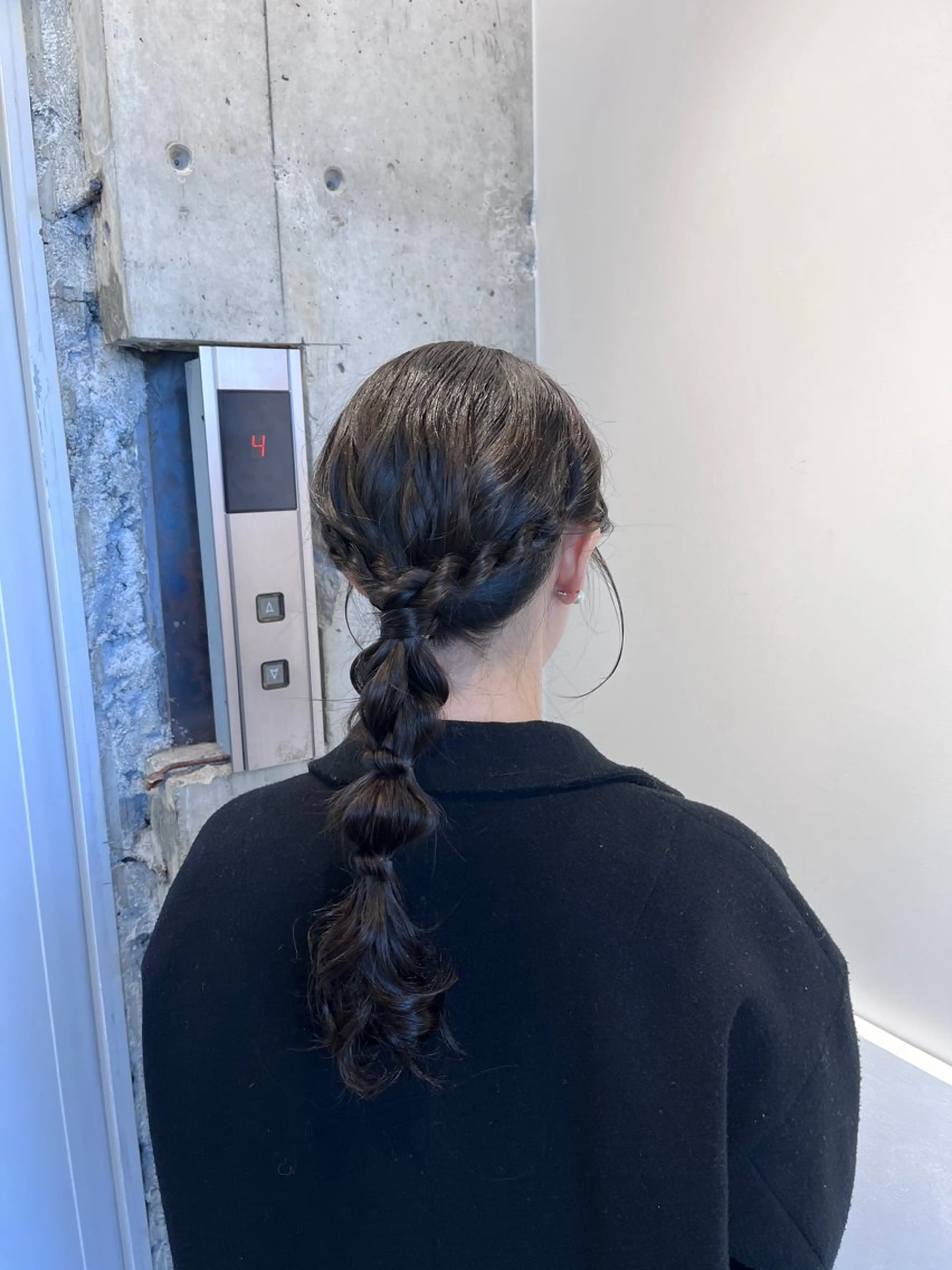 セミロング ヘアアレンジ newi 天王寺 🪐airiのヘアスタイル