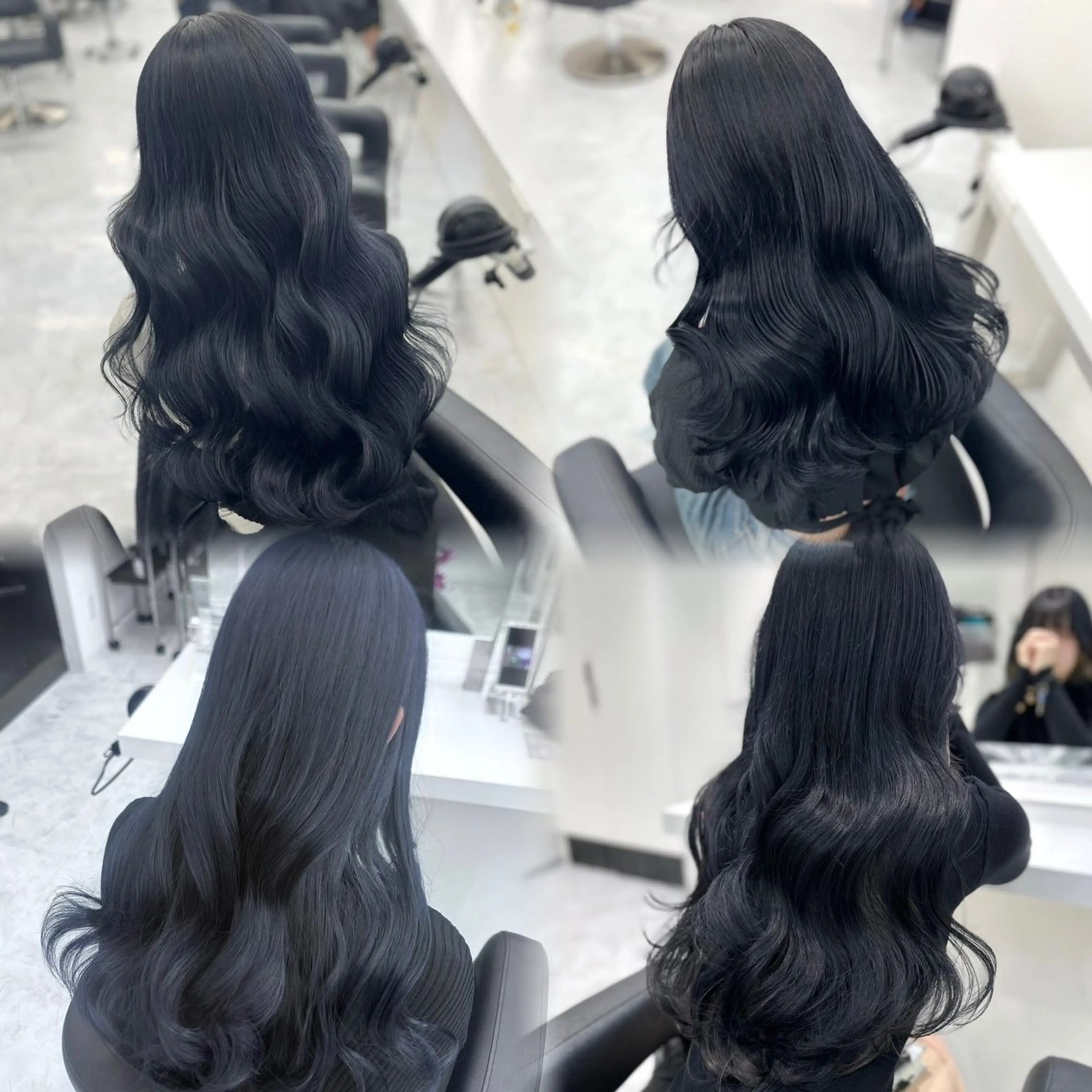 ロング カラー ヘアカラー トリートメント 💍韓国風カラー💍 横浜💍MIU💍のヘアスタイル