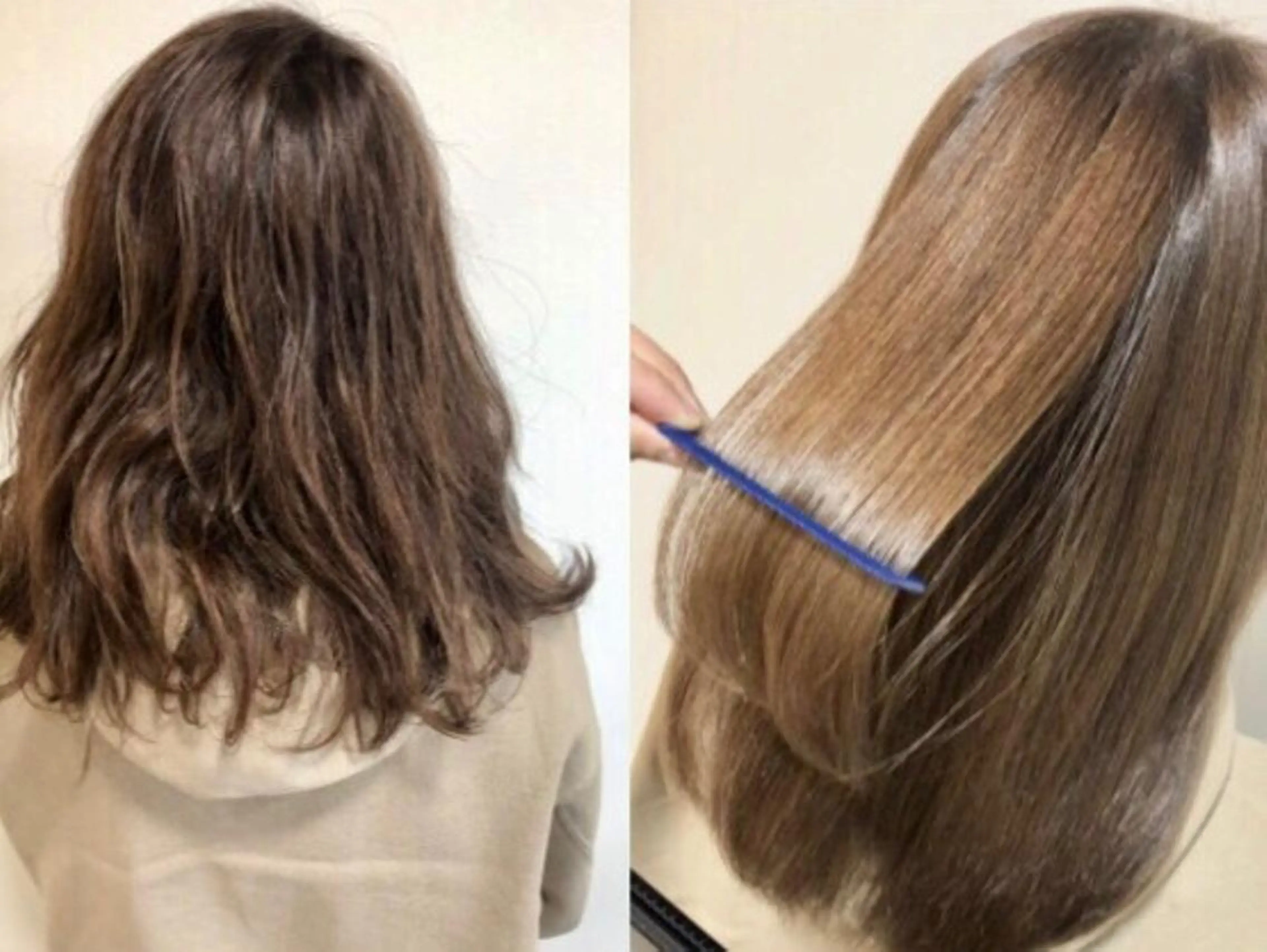 ミディアム 髪質改善 トリートメント ブリーチ/髪質改善 NYNY大久保のヘアスタイル