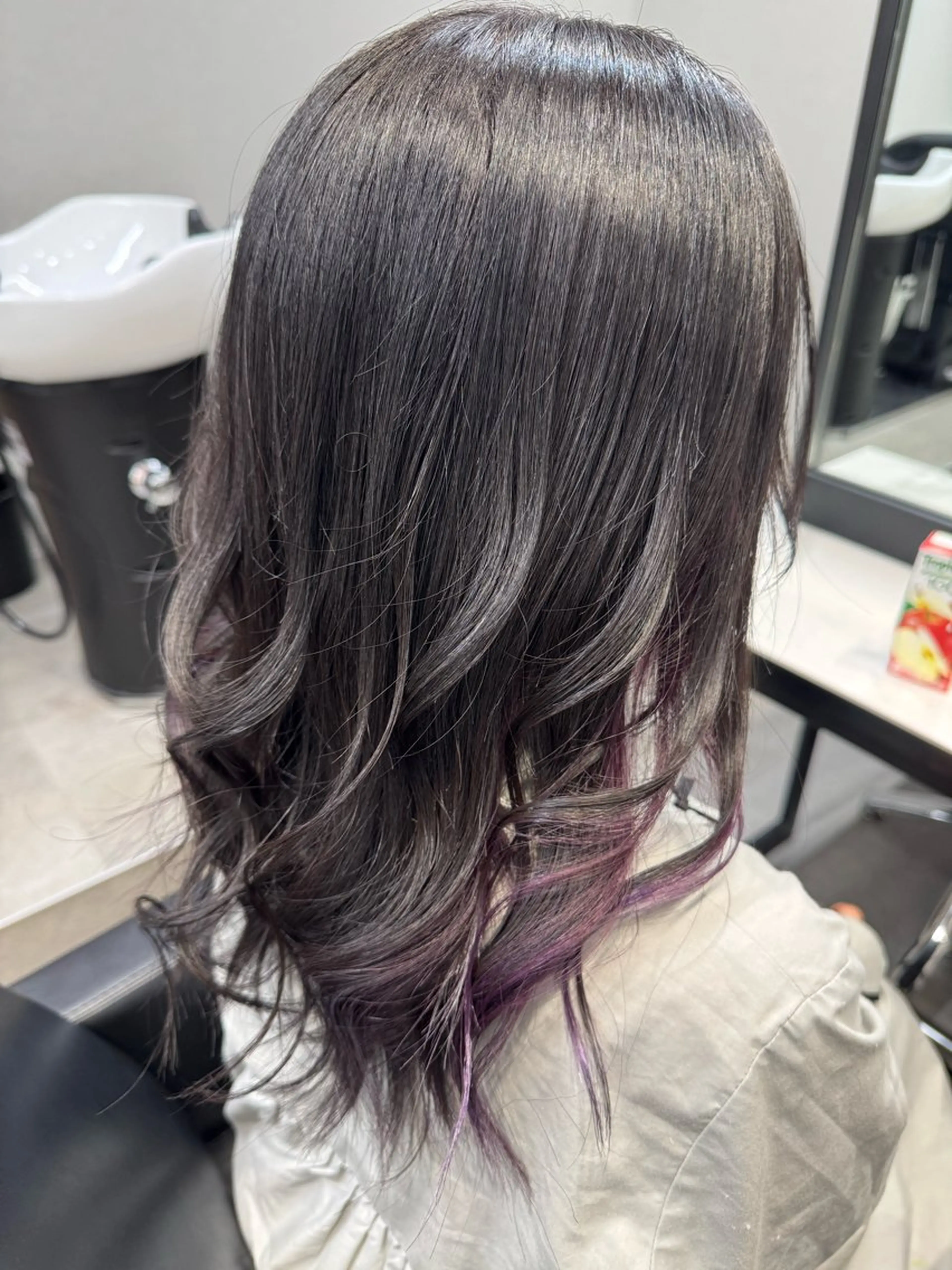 カラー ヘアカラー 🩷暖色/ケアブリー チ/nonoka🎀のヘアスタイル