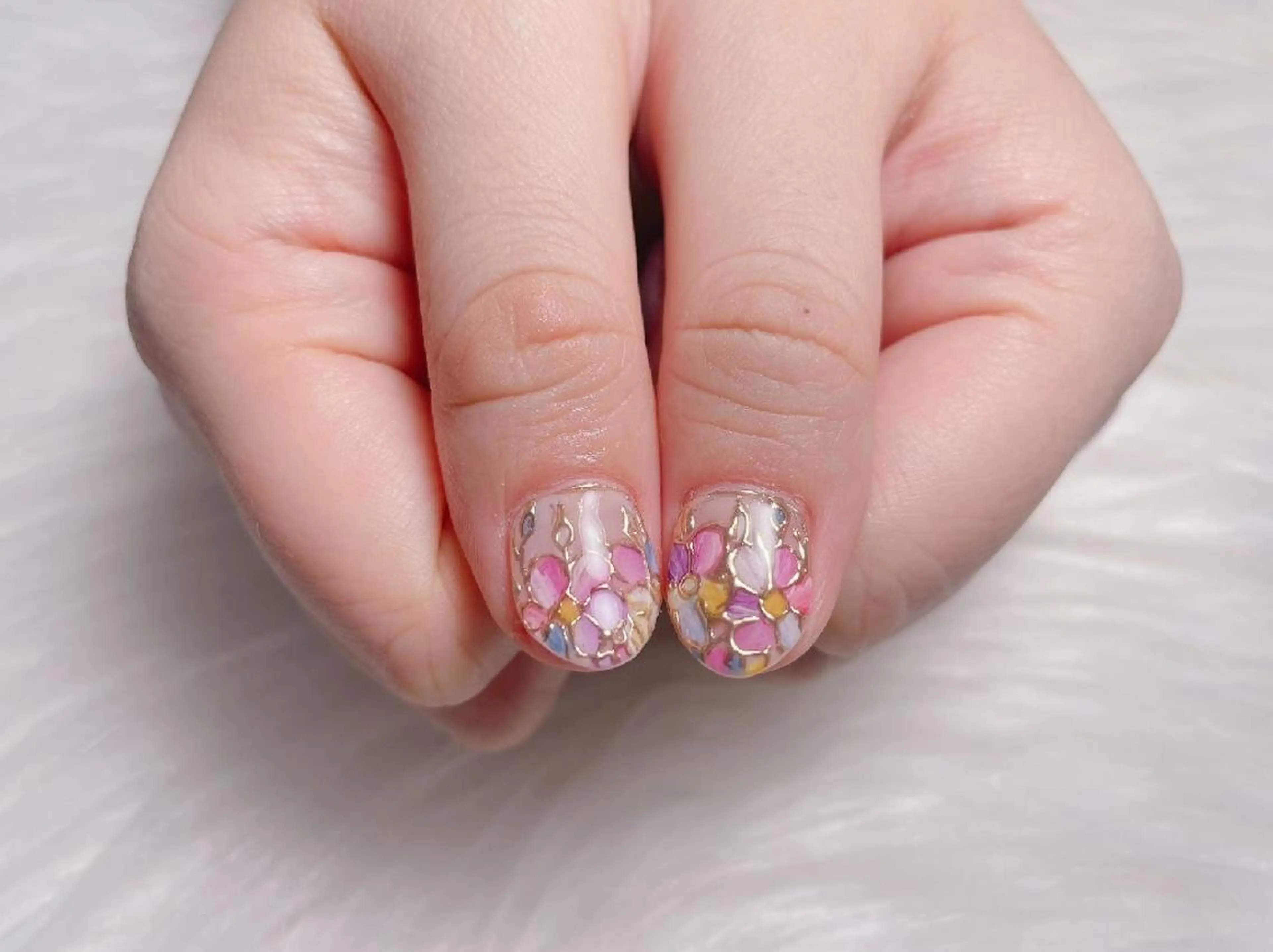 ネイル 🎀Yumi✨ 長さ出し専門のネイルデザイン