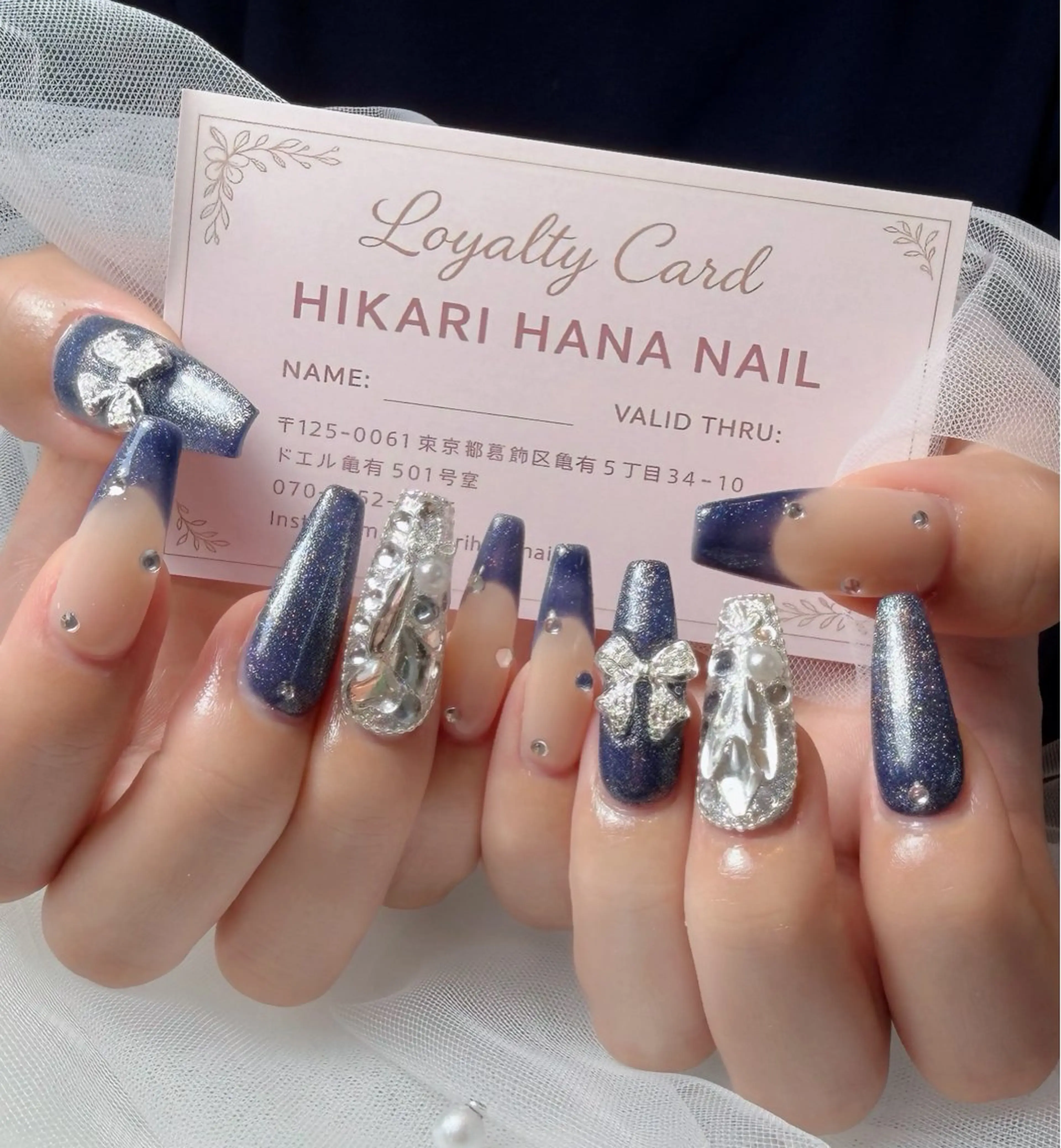 ネイル チークネイル フレンチネイル グラデーション キラキラネイル 韓国ネイル HIKARI HANA NAIL所属・HIKARIHANA NAILのその他イメージ