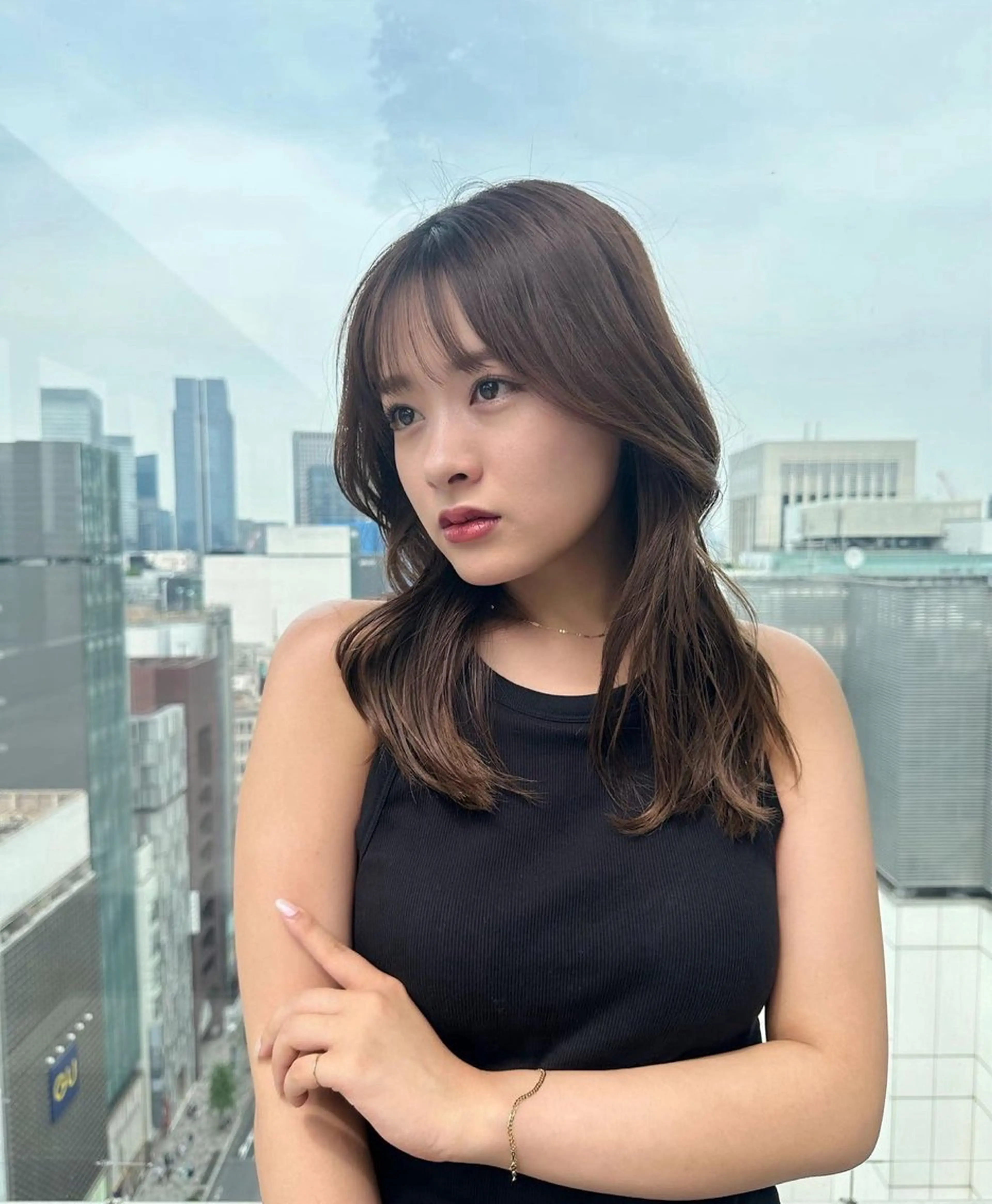 セミロング カラー COA GINZA 小野澤駿のヘアスタイル