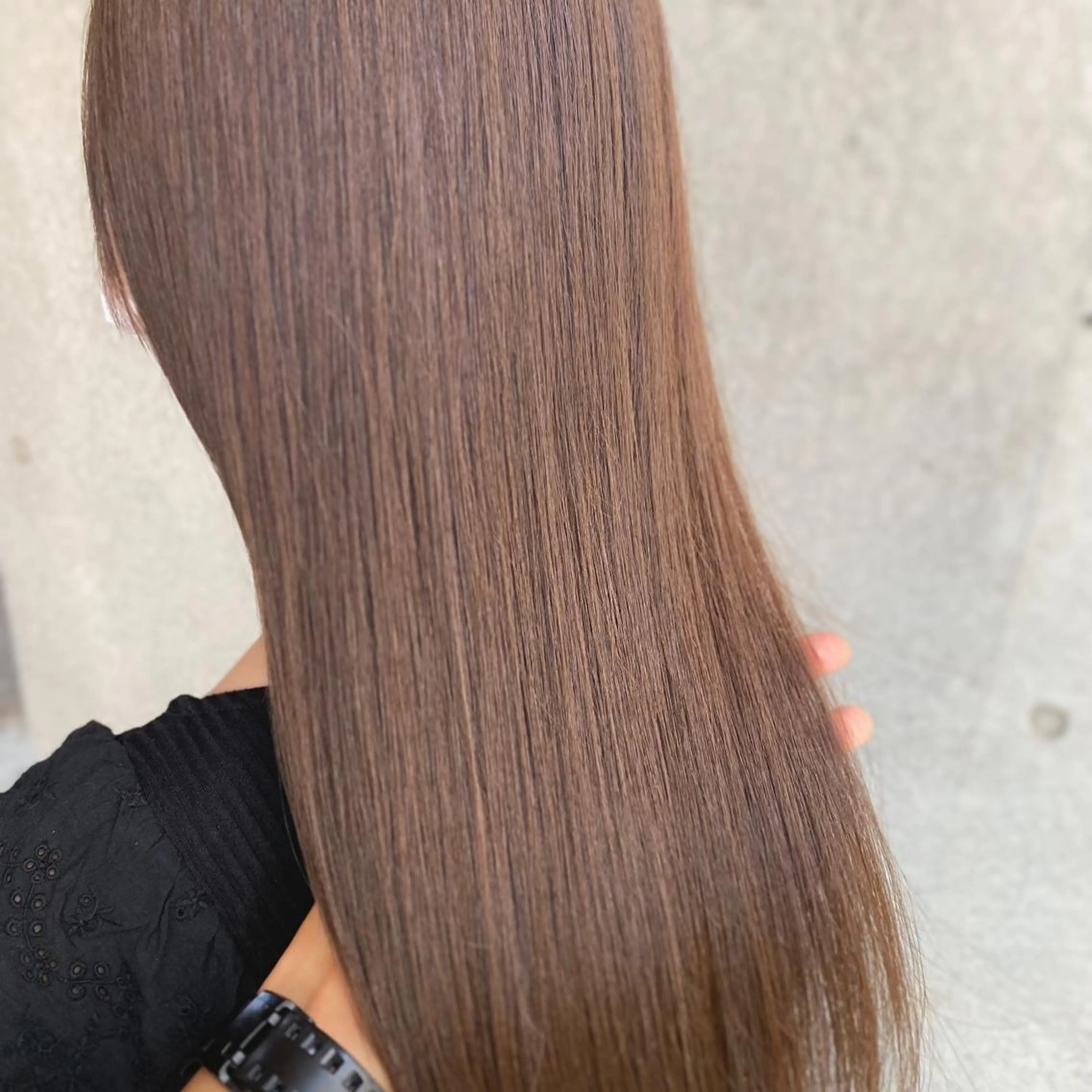 セミロング カラー セミロングパーマ ブリーチ ハイライトカラー インナーカラー ブリーチなしカラー GO TODAY シェアサロン 渋谷sol店所属・モテ前髪 タゴメ シンヤのヘアスタイル