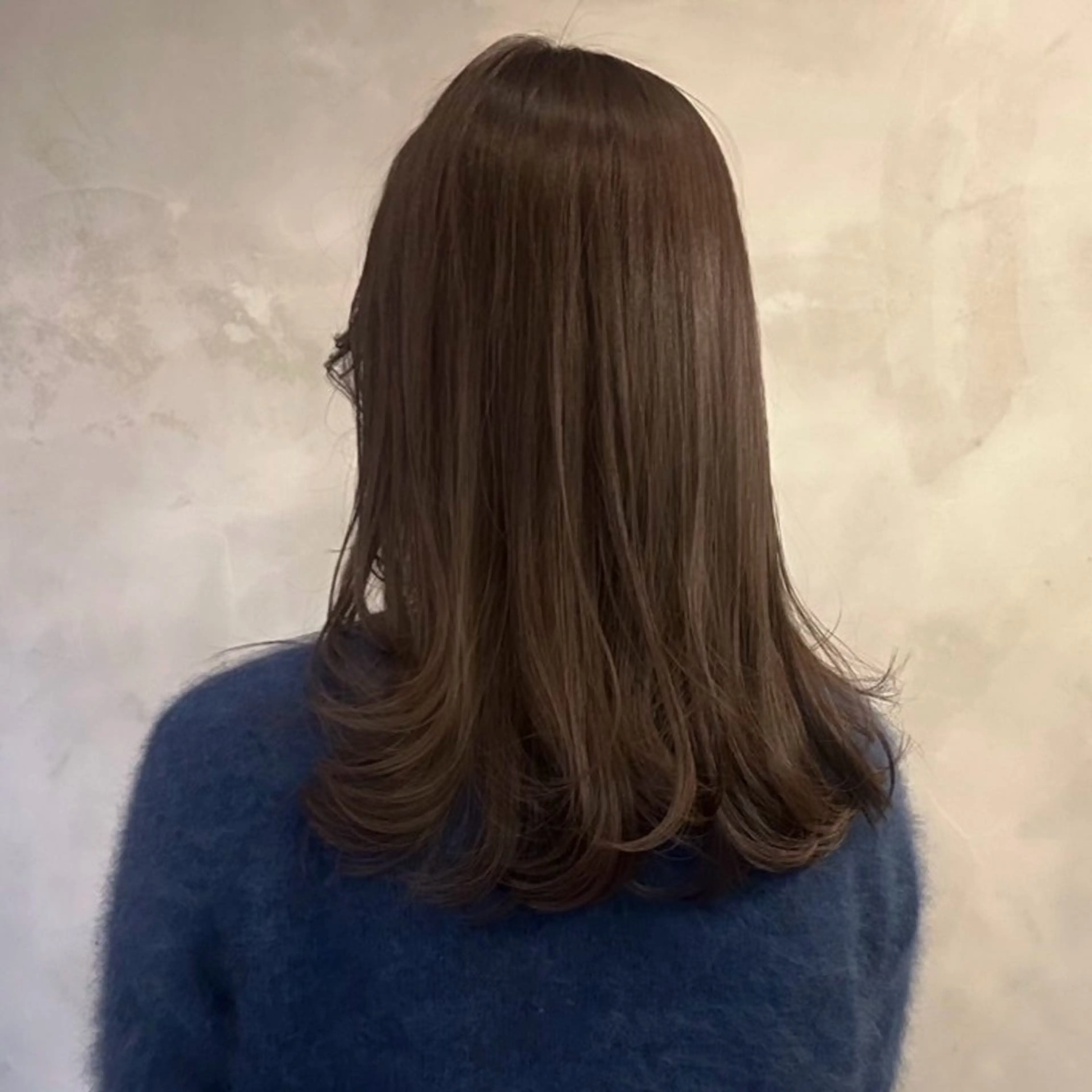 セミロング カラー 無料カラー🧹 miyukiのヘアスタイル