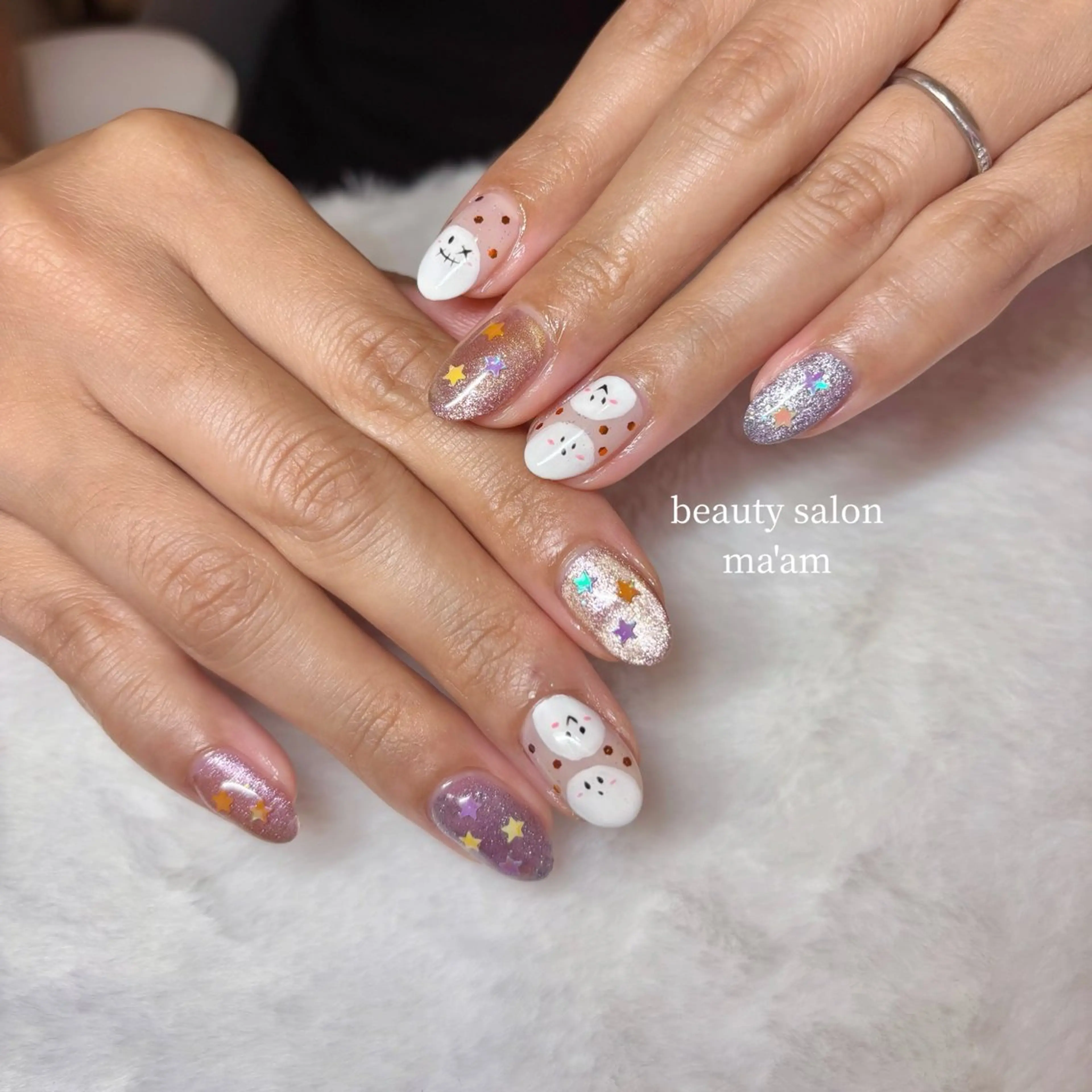 ネイル ハンドネイル beauty salon ma'am所属・chihiro 小路ネイルのネイルデザイン