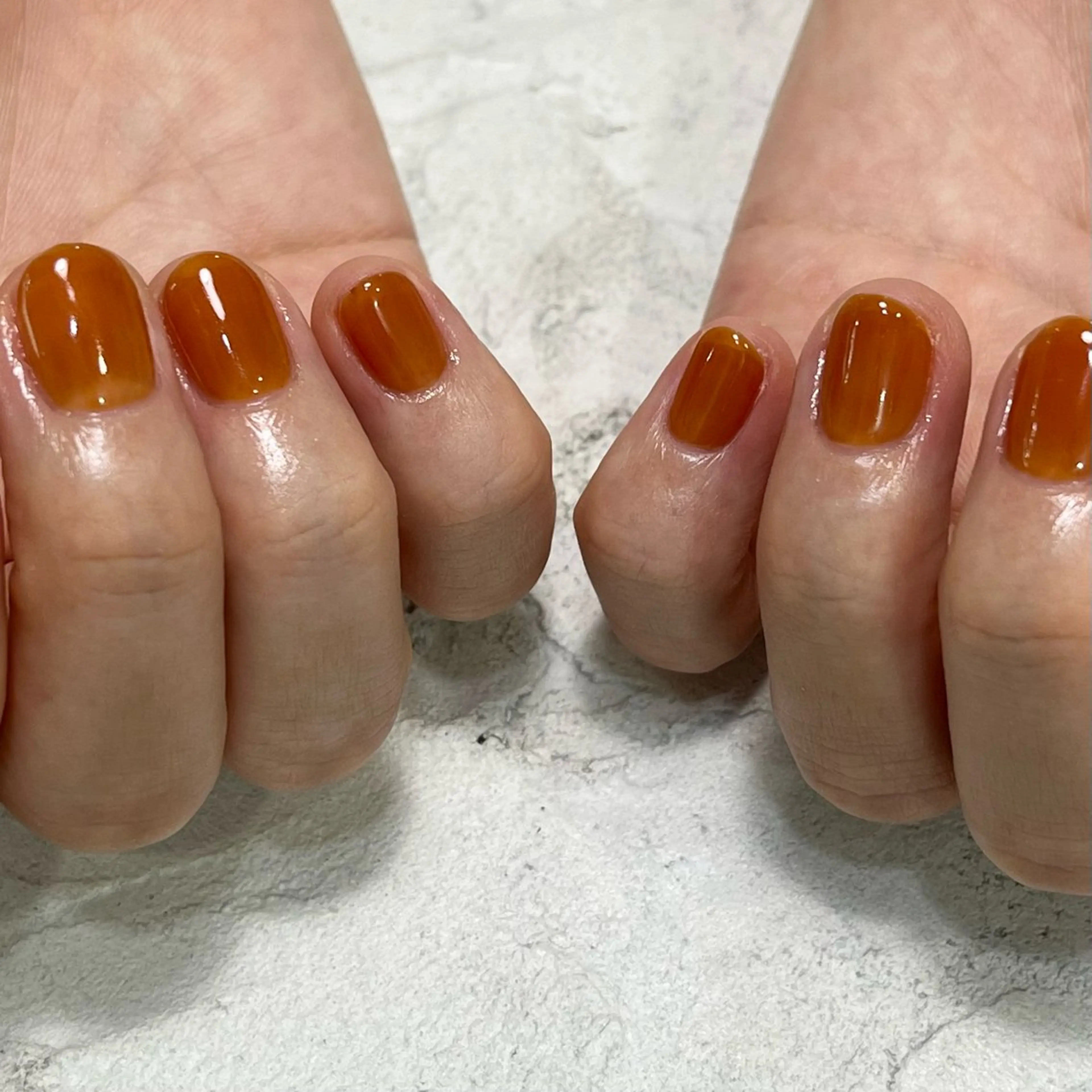 ネイル ワンカラーネイル サニーヒルズ藤沢 水口のネイルデザイン