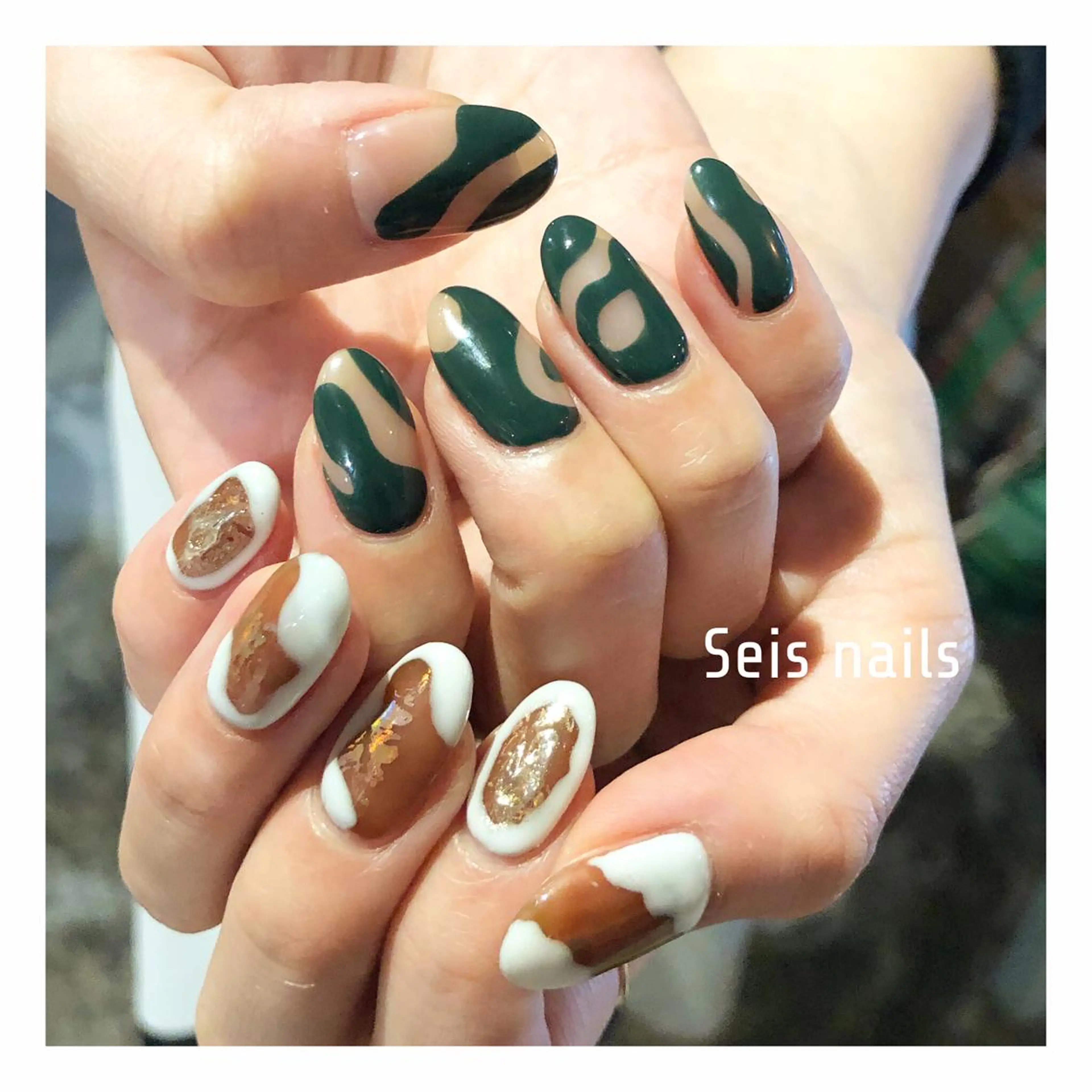 ネイル ハンドネイル Seis Shihoのネイルデザイン