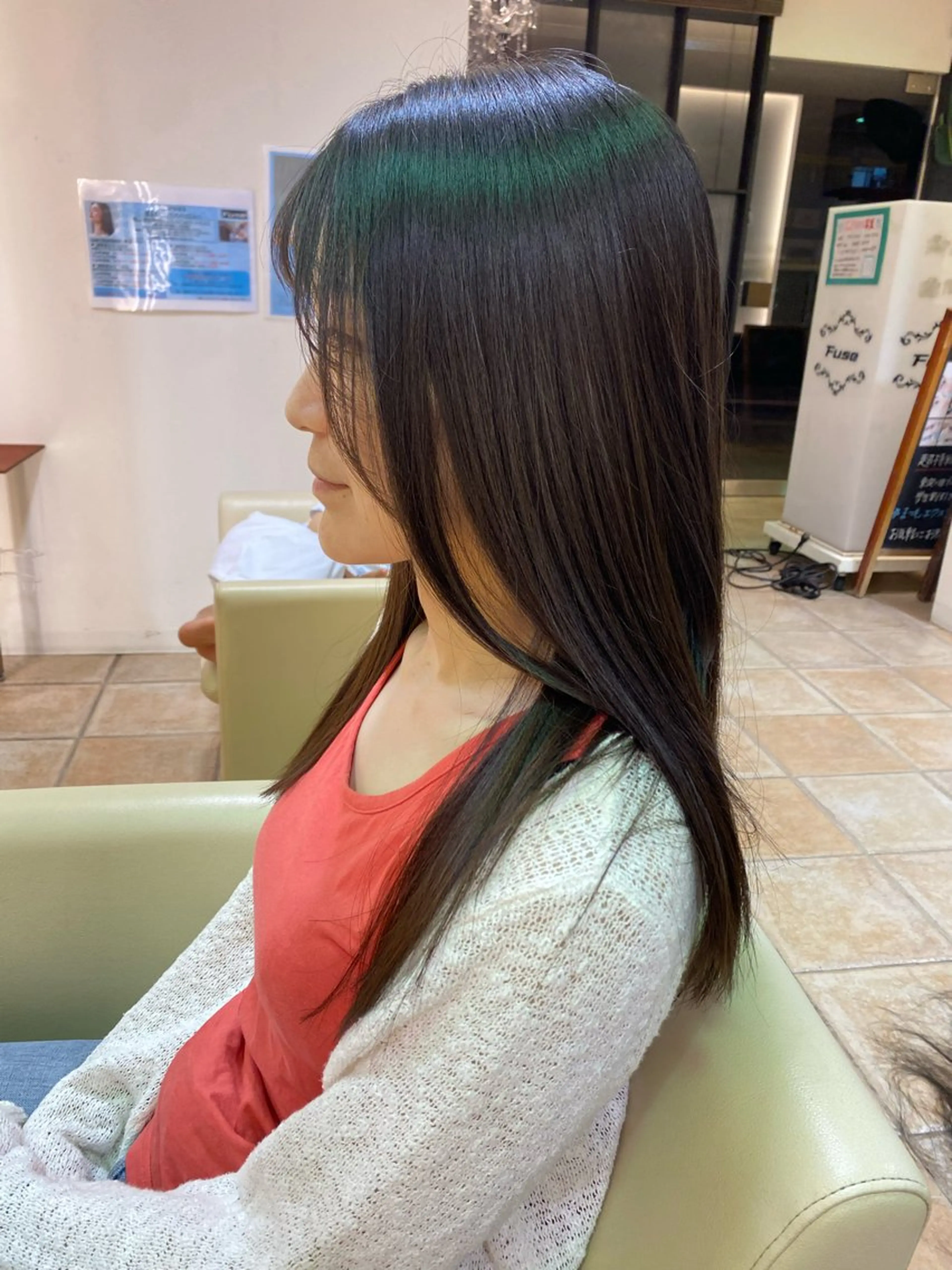 ロング Fuse所属・Hana ⭐️カラーモデル募集のヘアスタイル