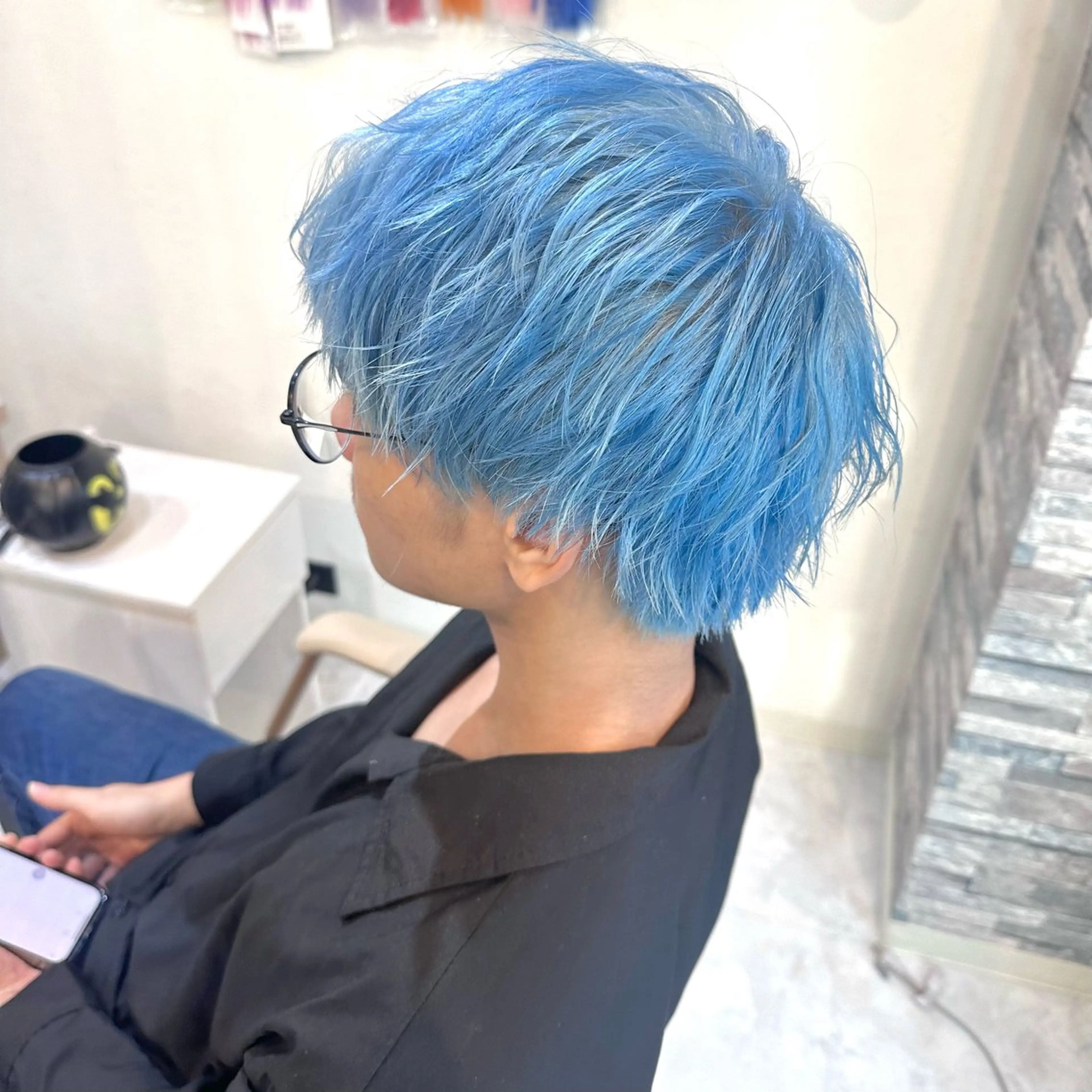 ショート カラー ハイトーン/ブリーチ 🫧みずほ🫧のヘアスタイル