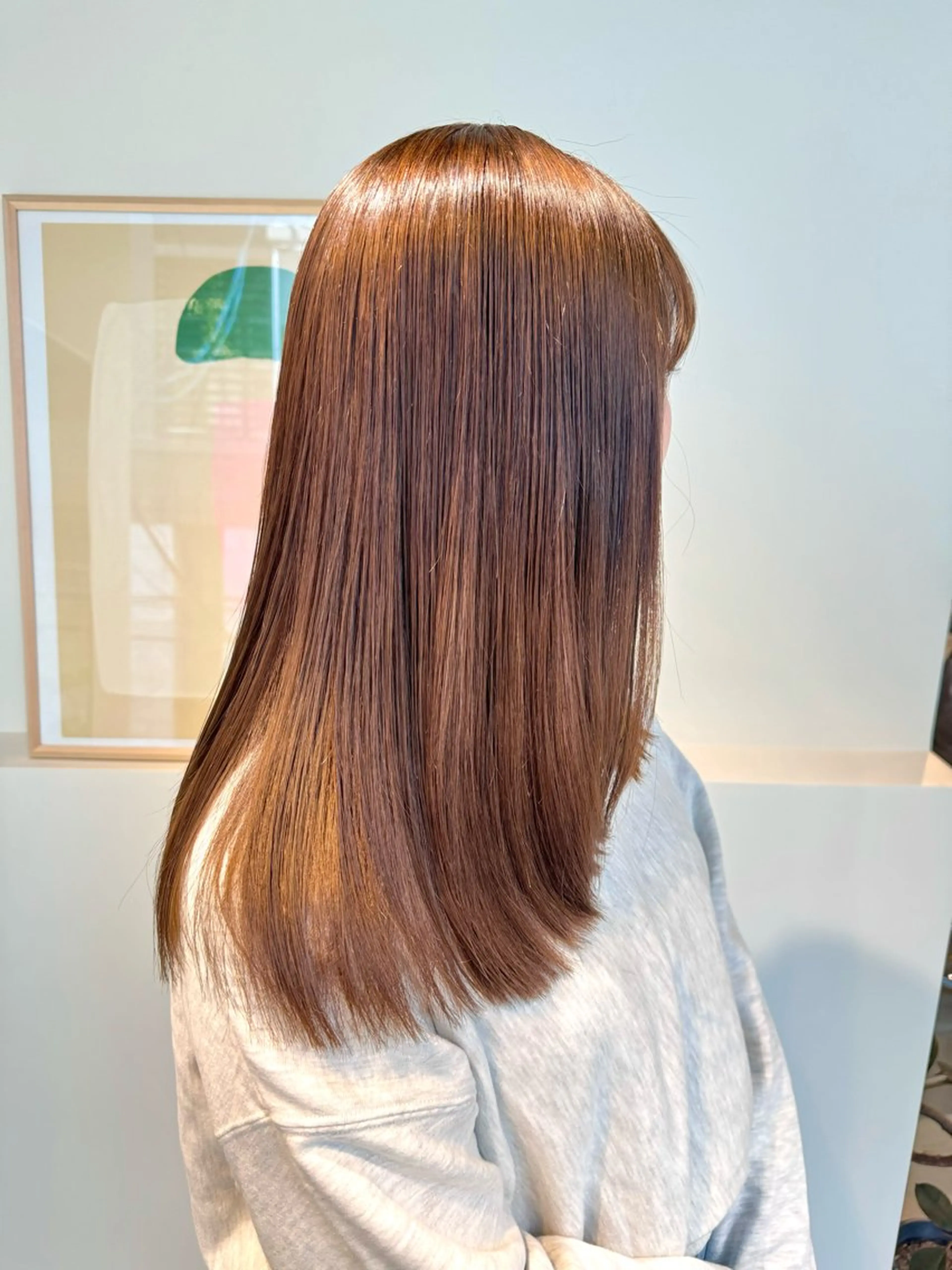 ロング アッシュ ボブ 髪質改善 レイヤーカット ロング eto所属・髪質改善スペシャリス ト長尾勇弥/梅田中津のヘアスタイル