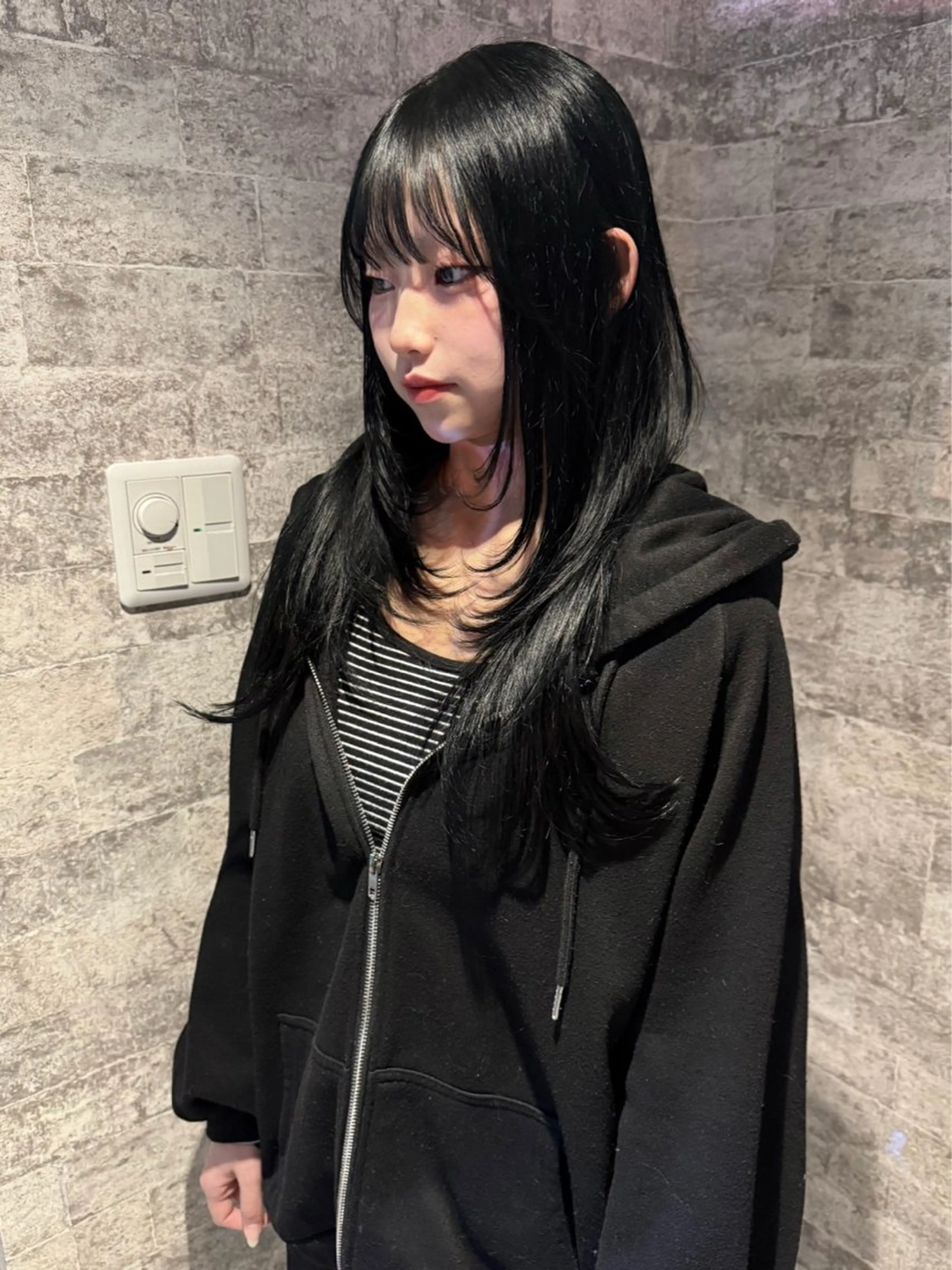 ロング カラー ブリーチ カット ヘアカラー トリートメント mai / linoah˚✧のヘアスタイル