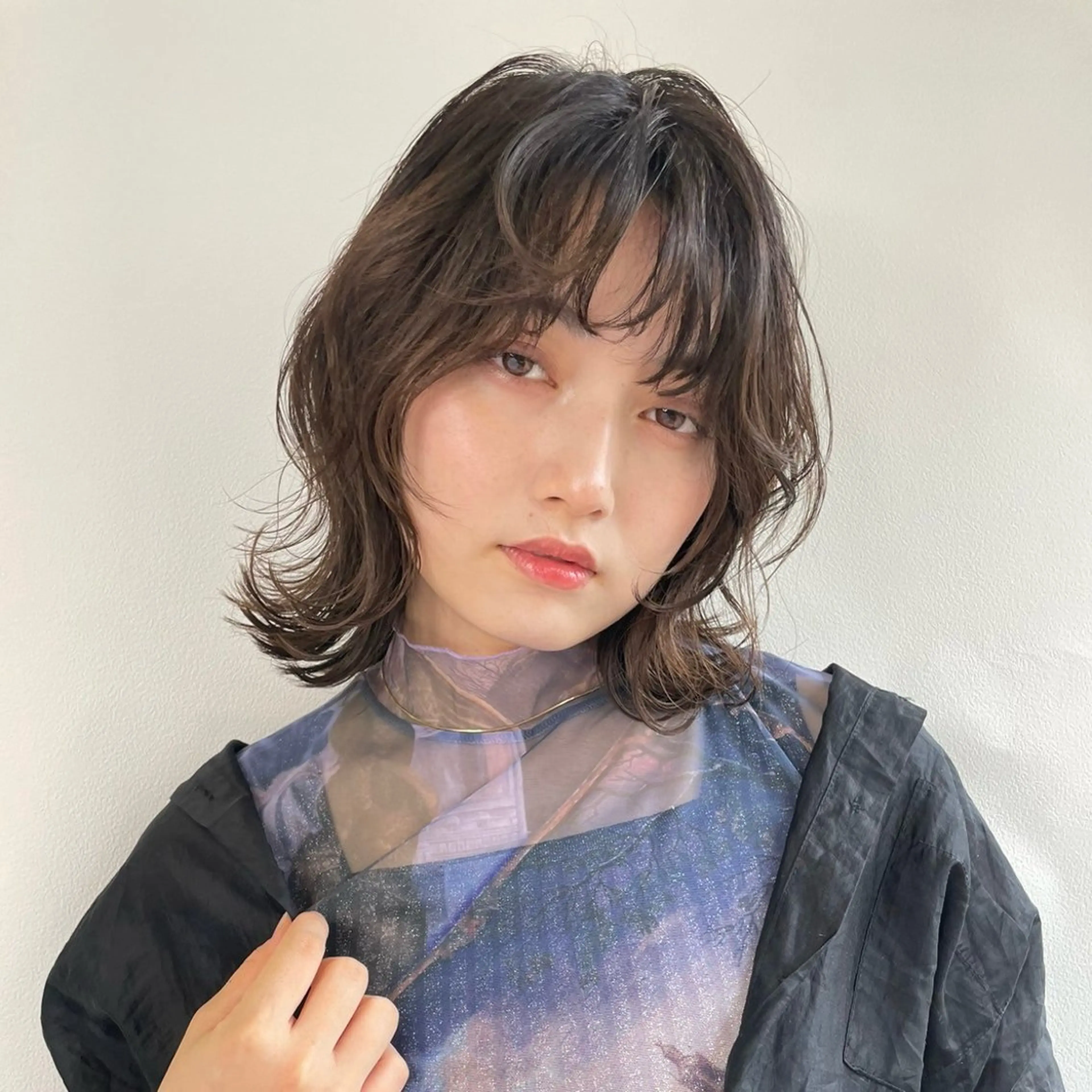 【ご新規様限定💕】透明感✨ワンカラー➕1STEPトリートメント🩶〈#韓国風#髪質改善#ミニモ学割〉の写真