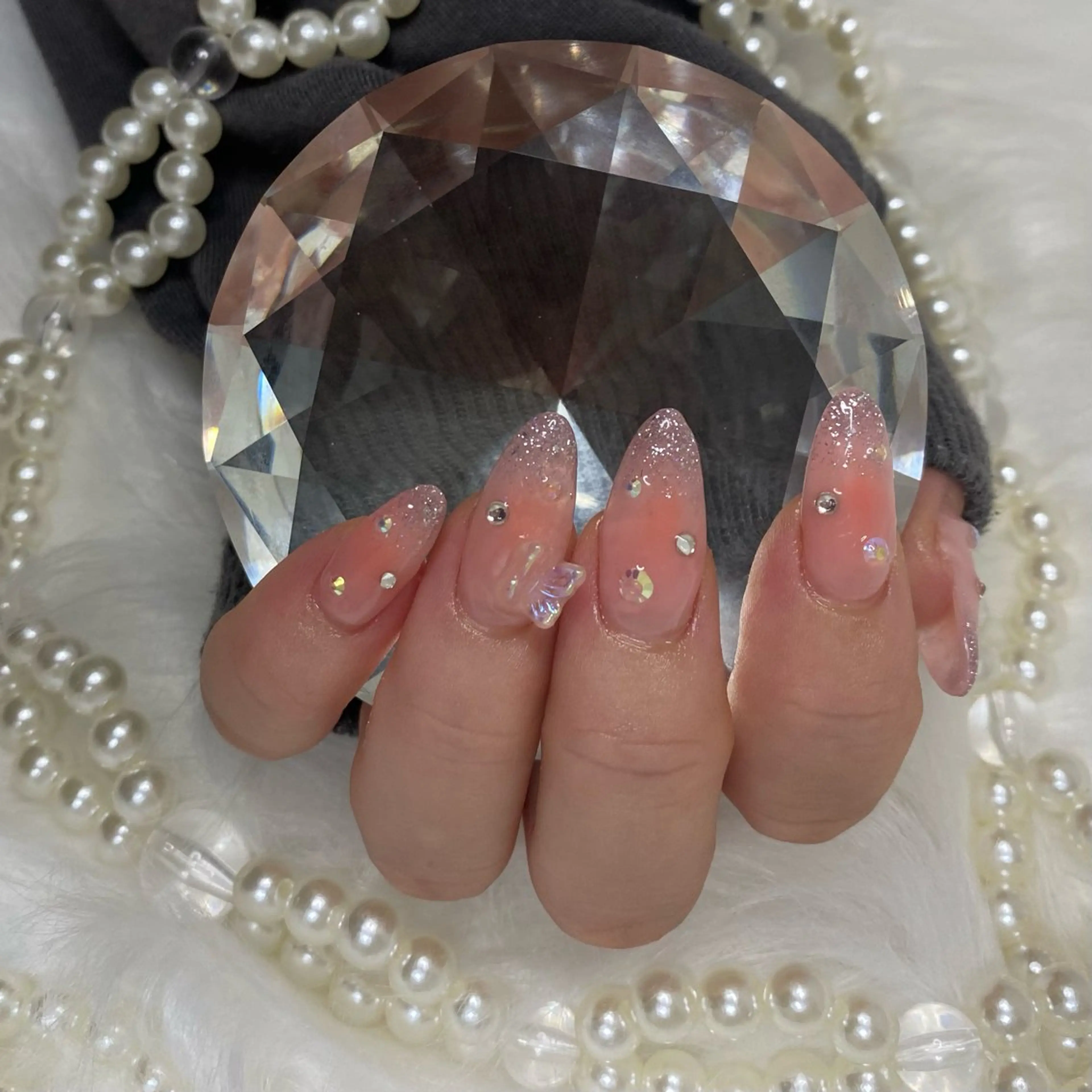 ネイル チークネイル PON nailのネイルデザイン
