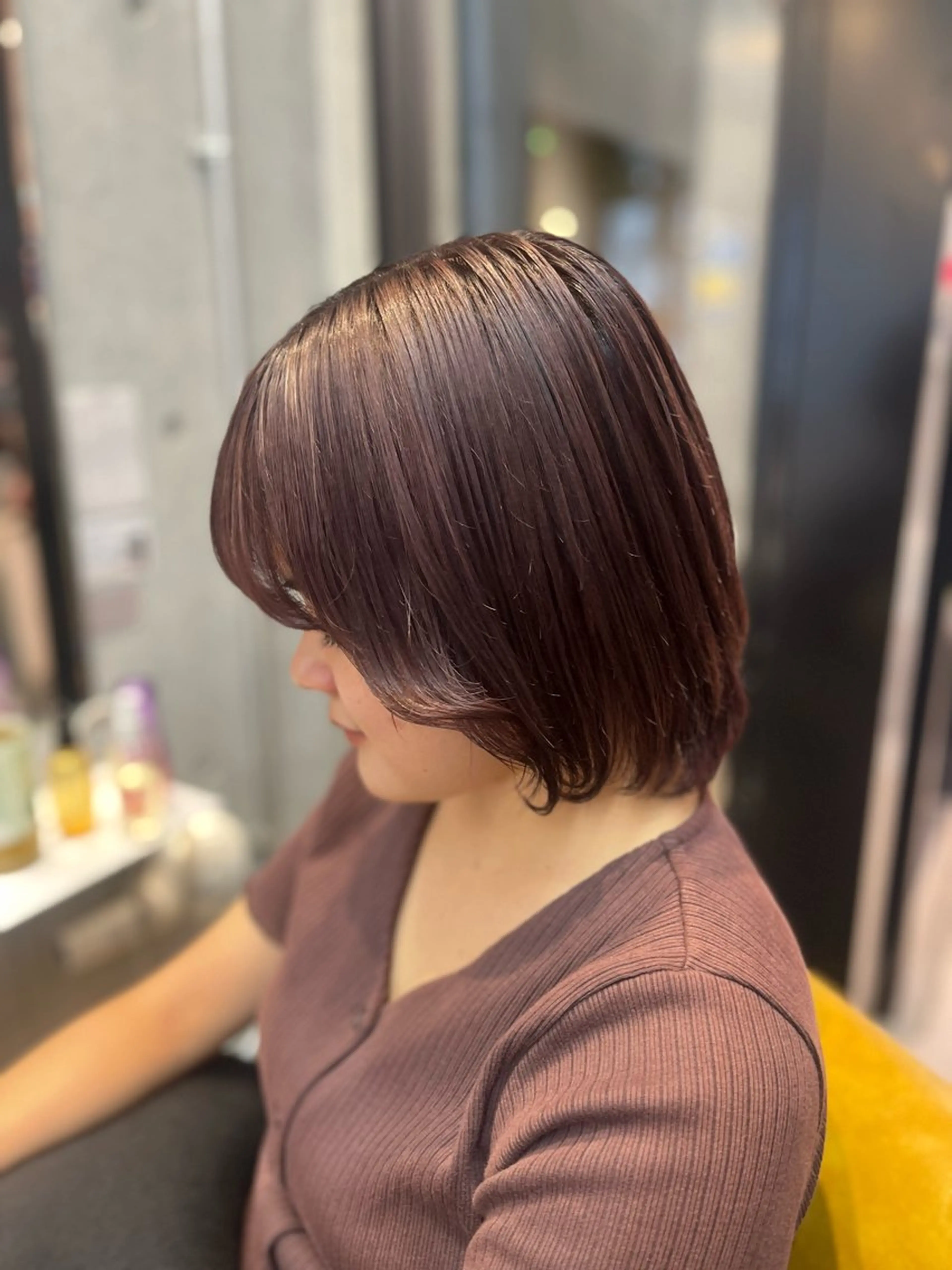 ミディアム 💠西山果琳💠 マツパモデル募集のヘアスタイル