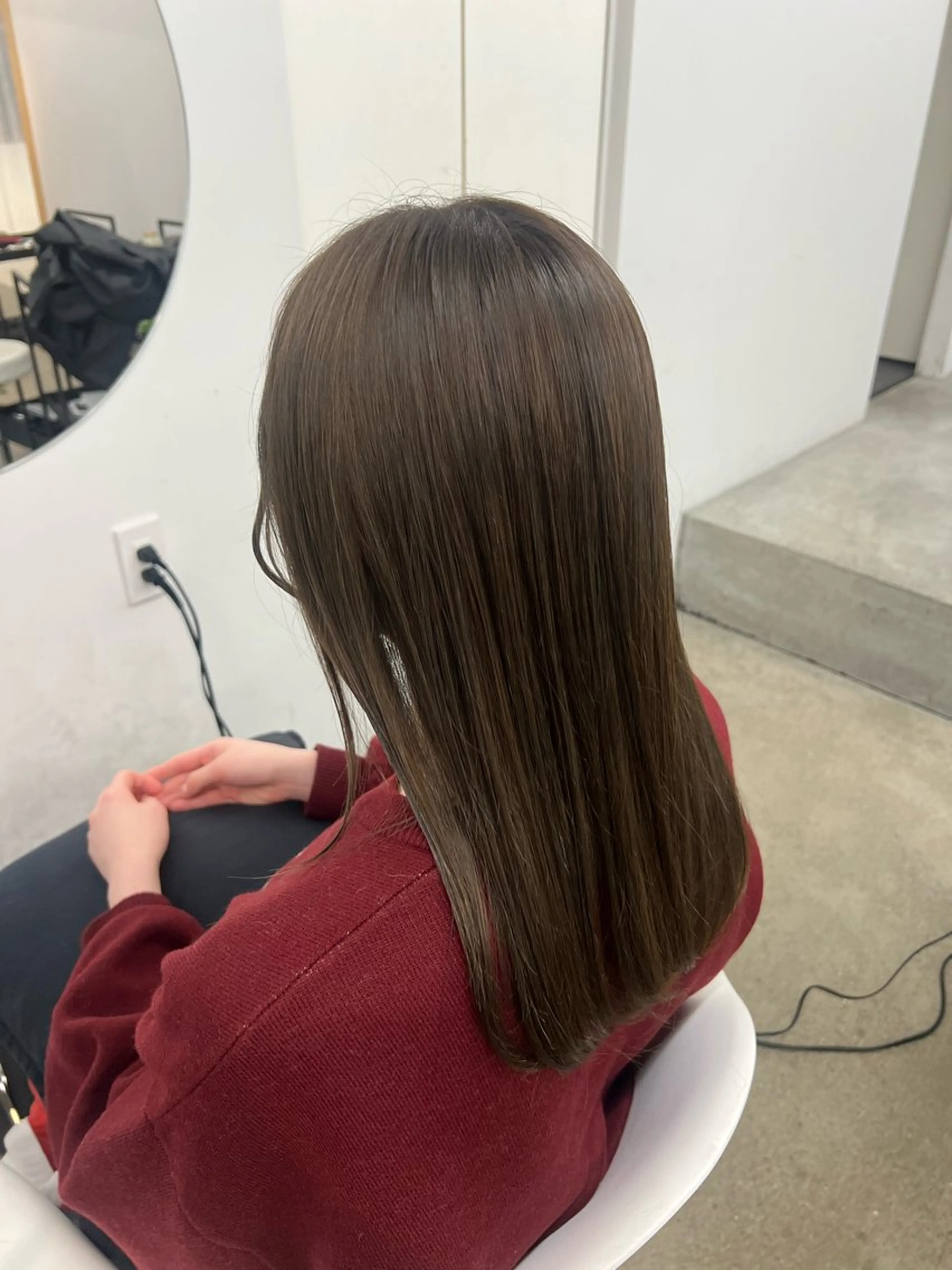 ロング カラー カット ヘアカラー トリートメント build所属・秋山 花音のヘアスタイル