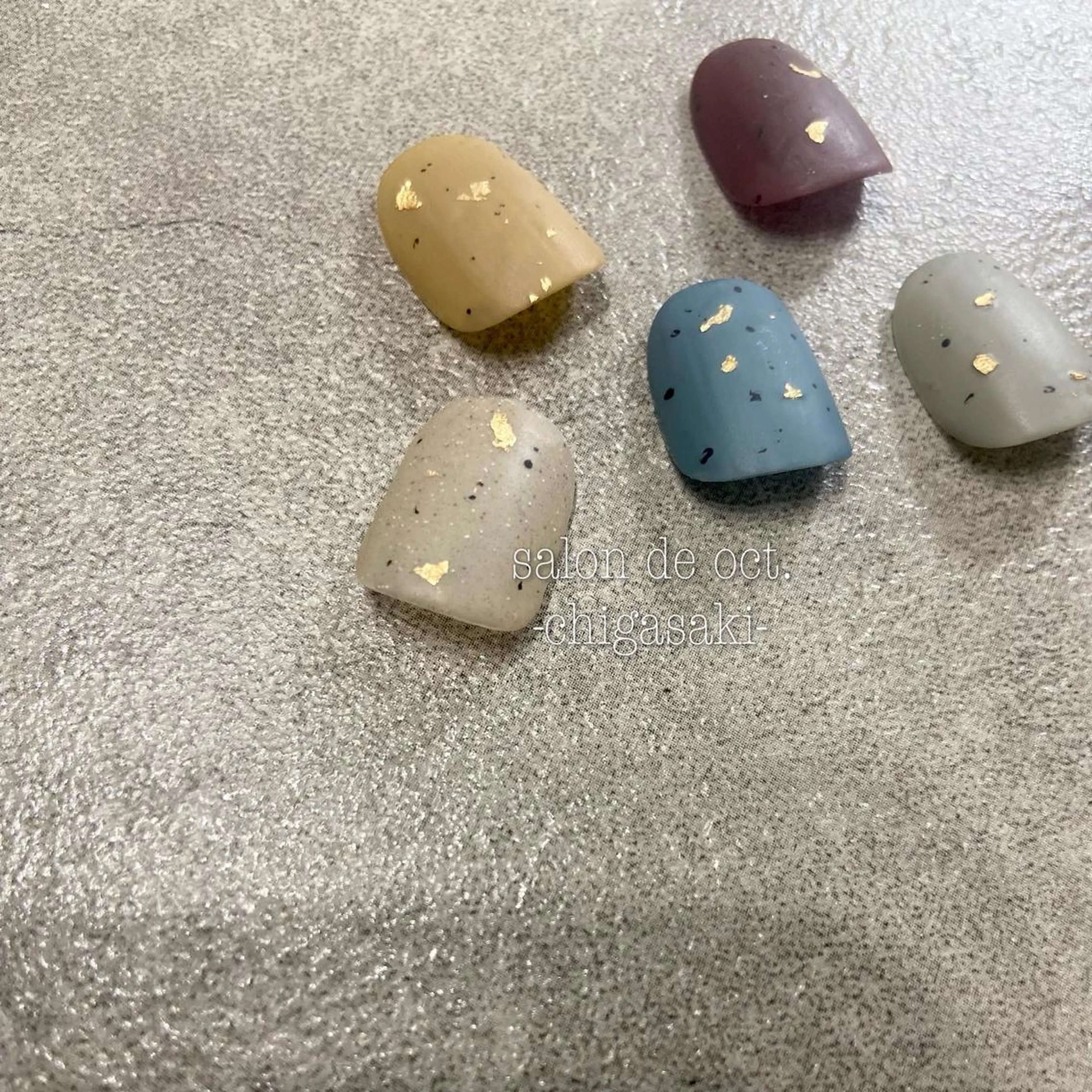 ネイル マットネイル ワンカラーネイル salon de oct.のネイルデザイン
