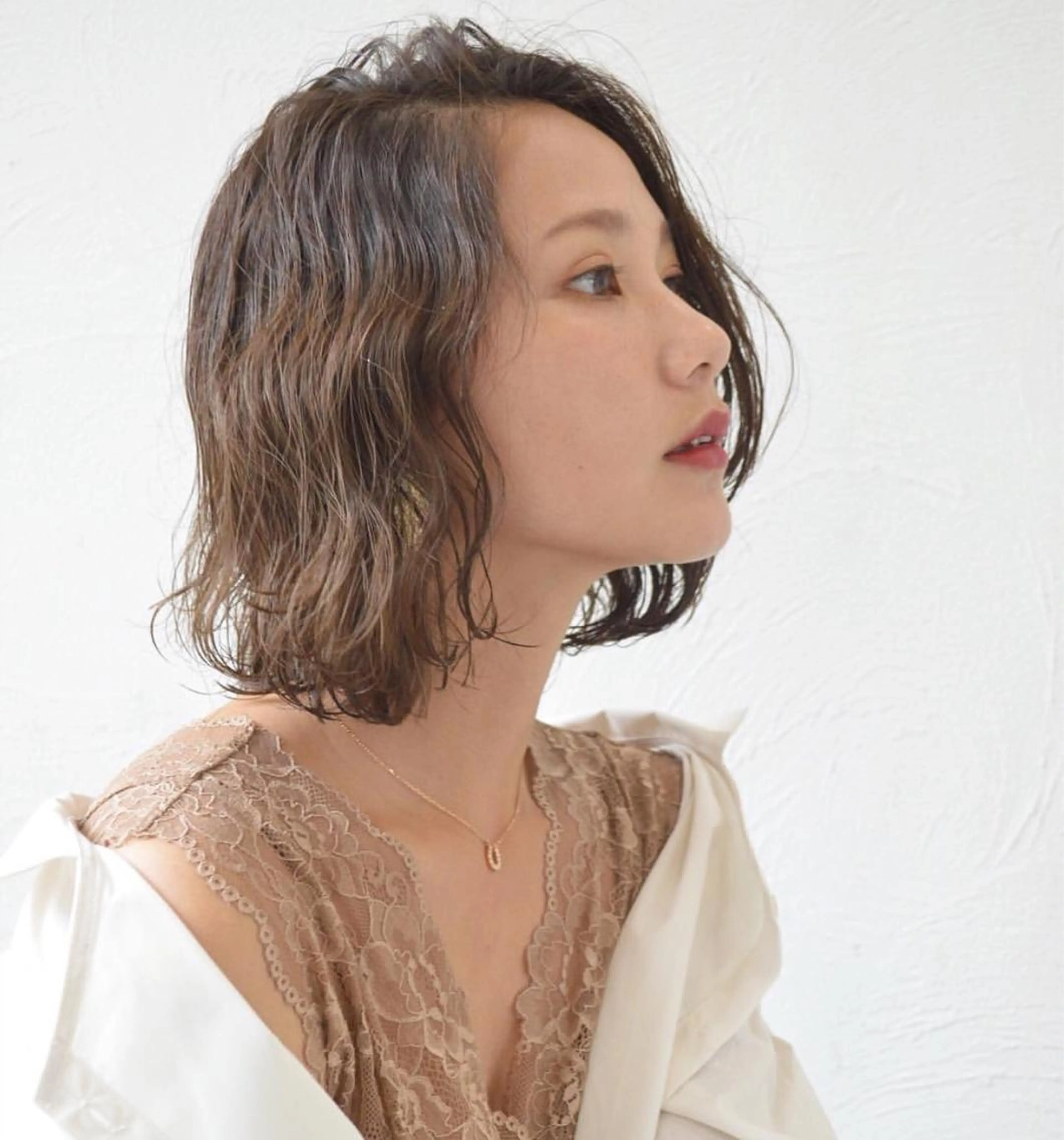 ショート 切りっぱなしボブ ボブ 【今だけブリーチ 限定価格💕】すみのヘアスタイル