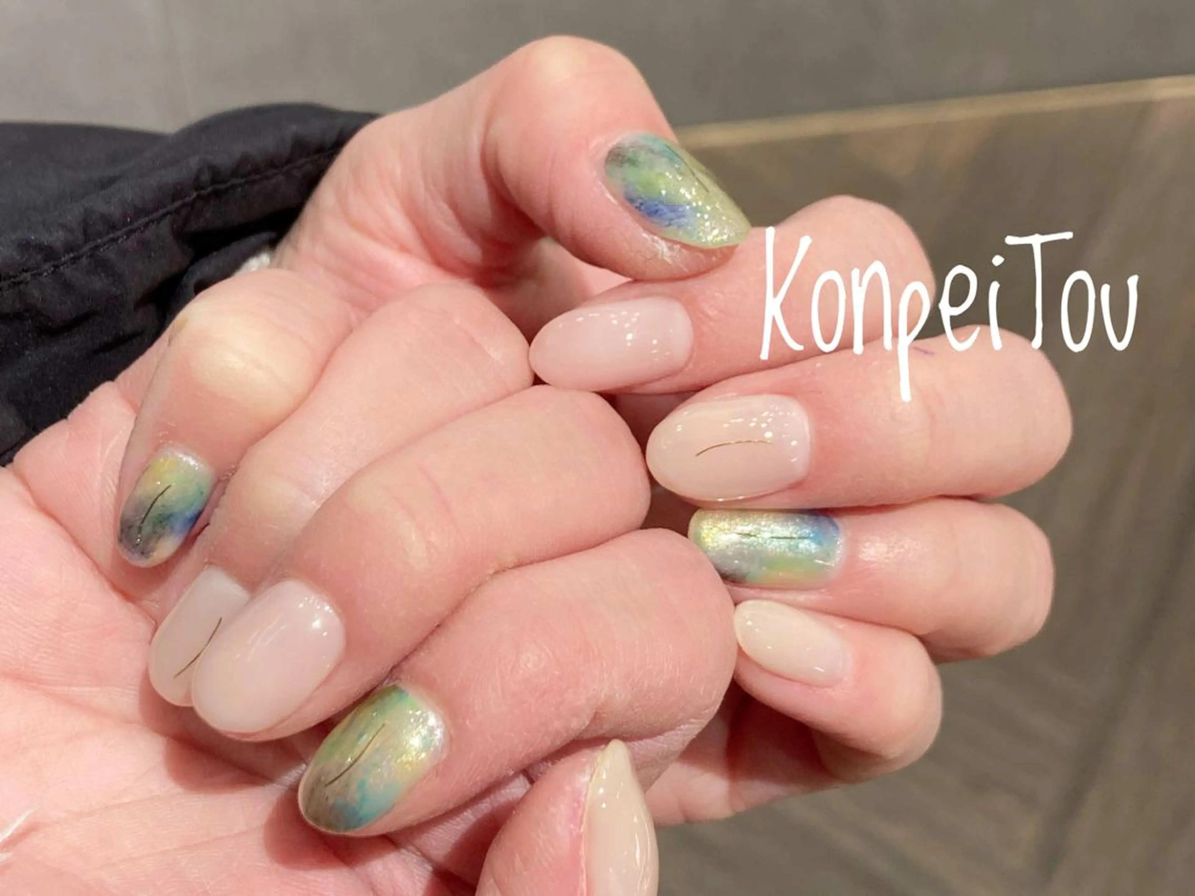 ネイル ハンドネイル おうちのネイルサロン　konpeiTou〜こんぺいとう〜所属・おうちのネイルサロン KonpeiTouのネイルデザイン