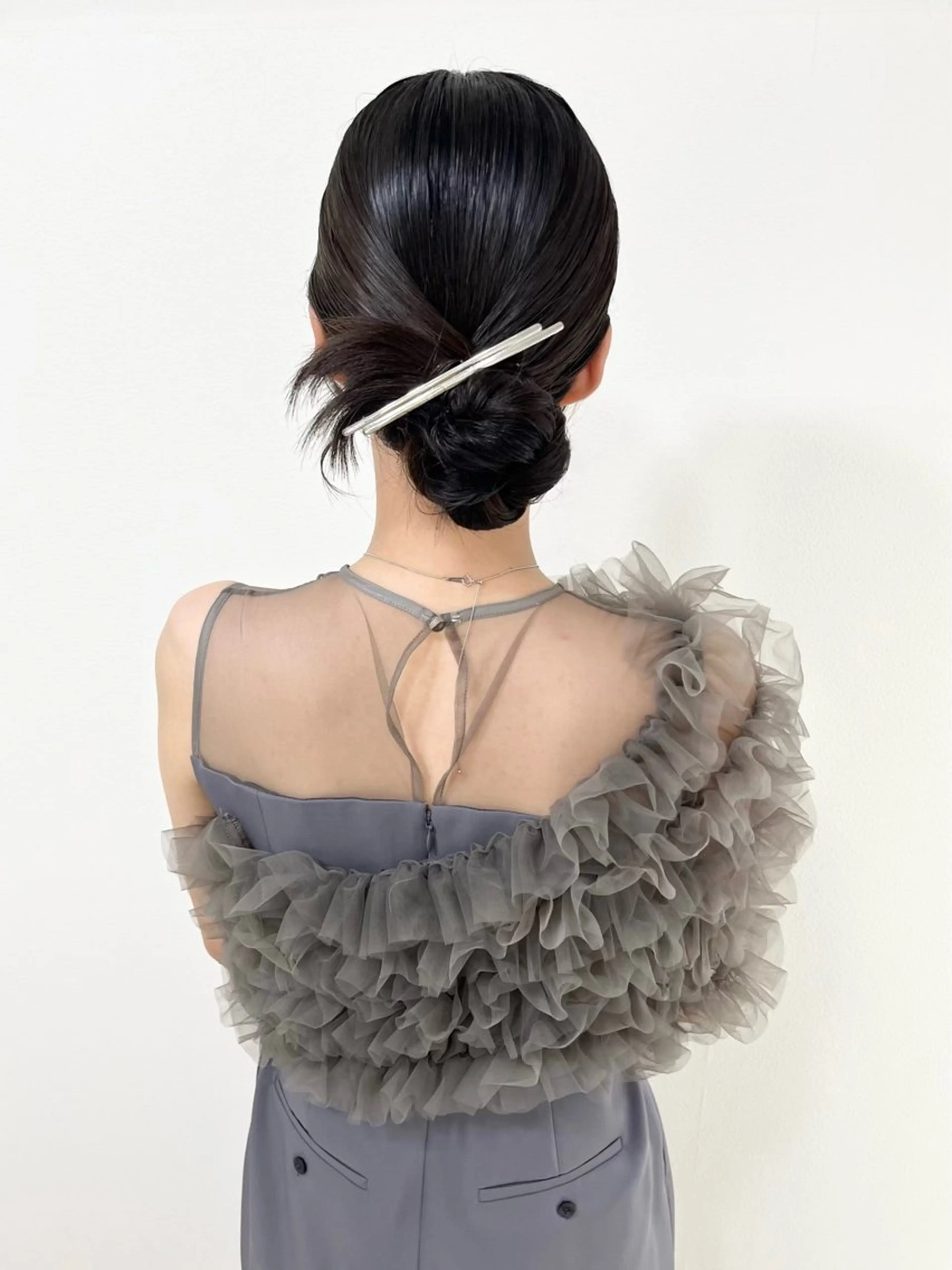 ミディアム ヘアアレンジ ヘアセット ヘアセットサロン /上坪愛美のヘアスタイル